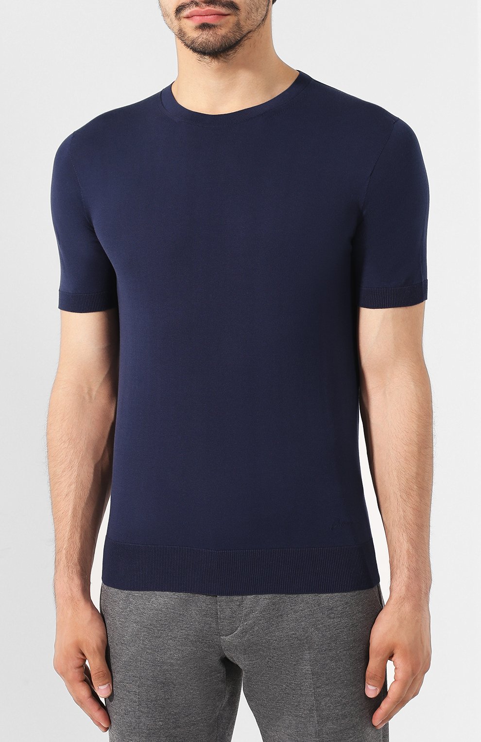 Хлопковый джемпер BRIONI, арт. UMR00L/08K01, фото 3