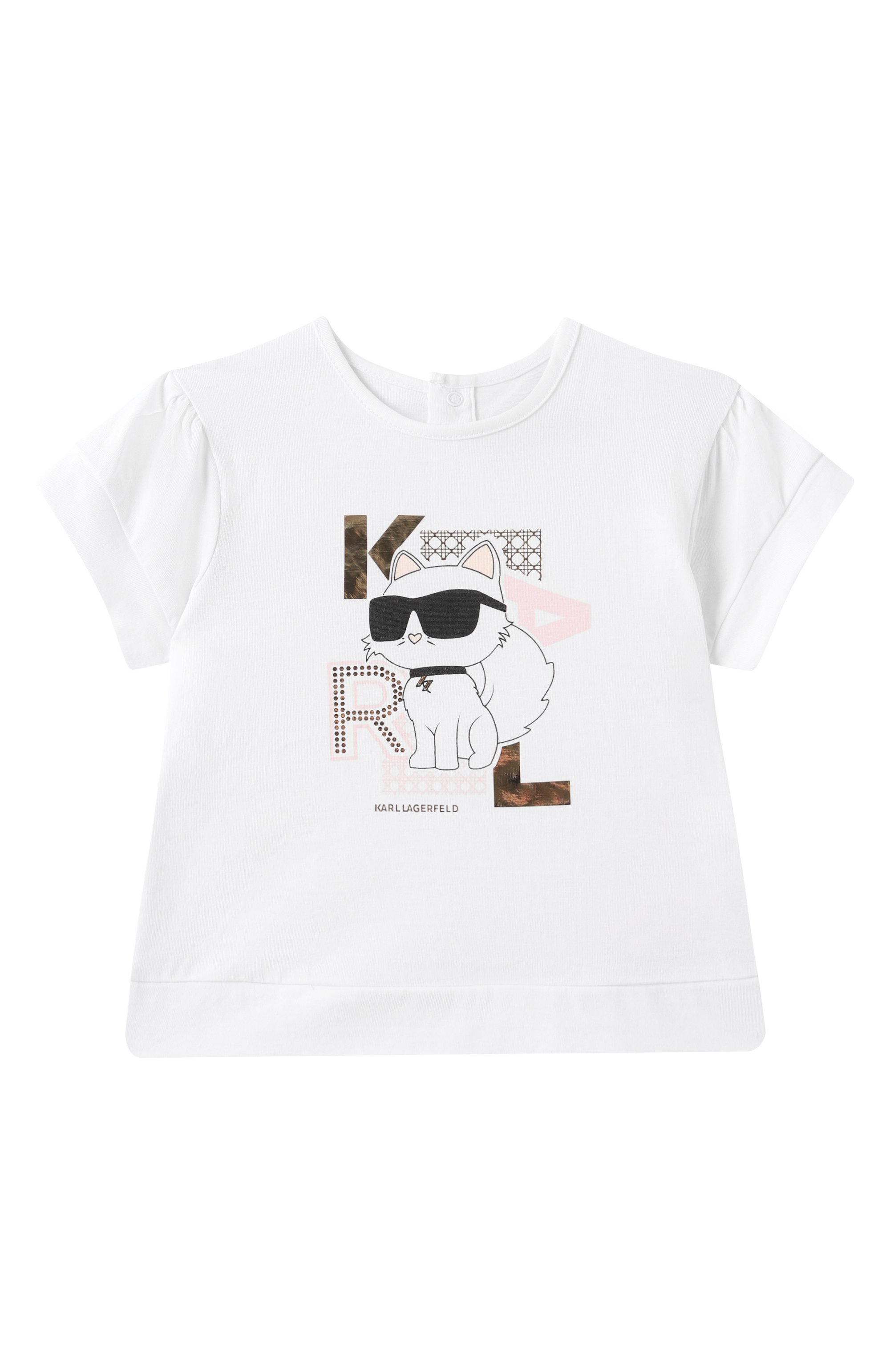 Комплект из футболки и шорт KARL LAGERFELD KIDS, арт. Z30513., фото 2