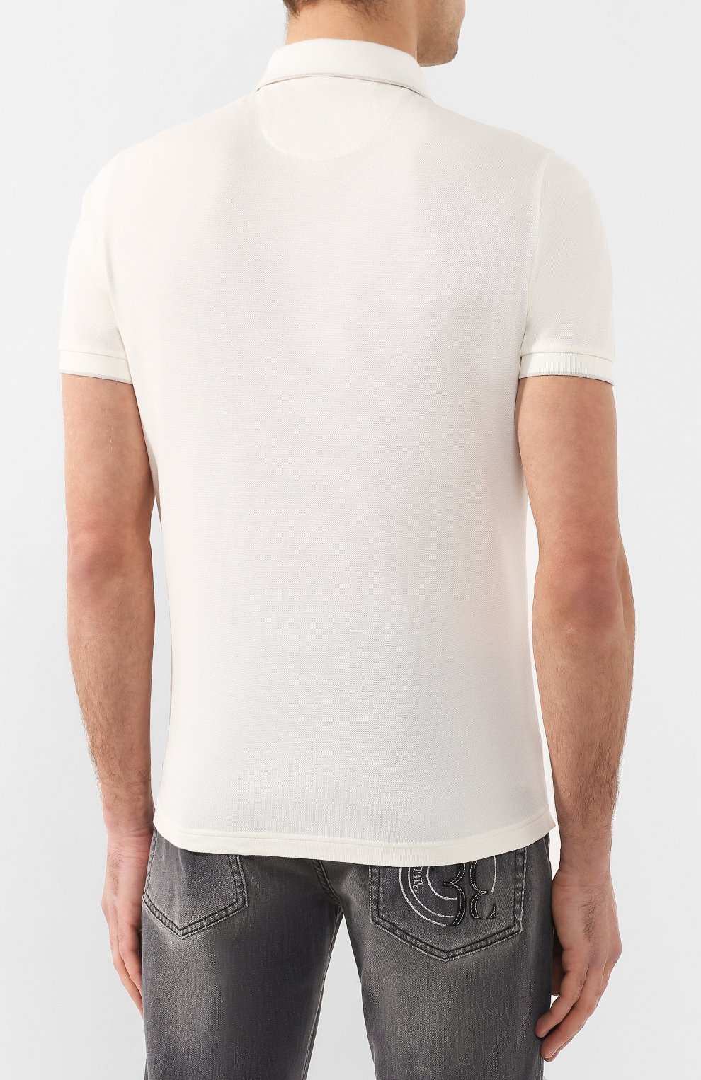 Хлопковое поло LORO PIANA, арт. FAI0485, фото 4