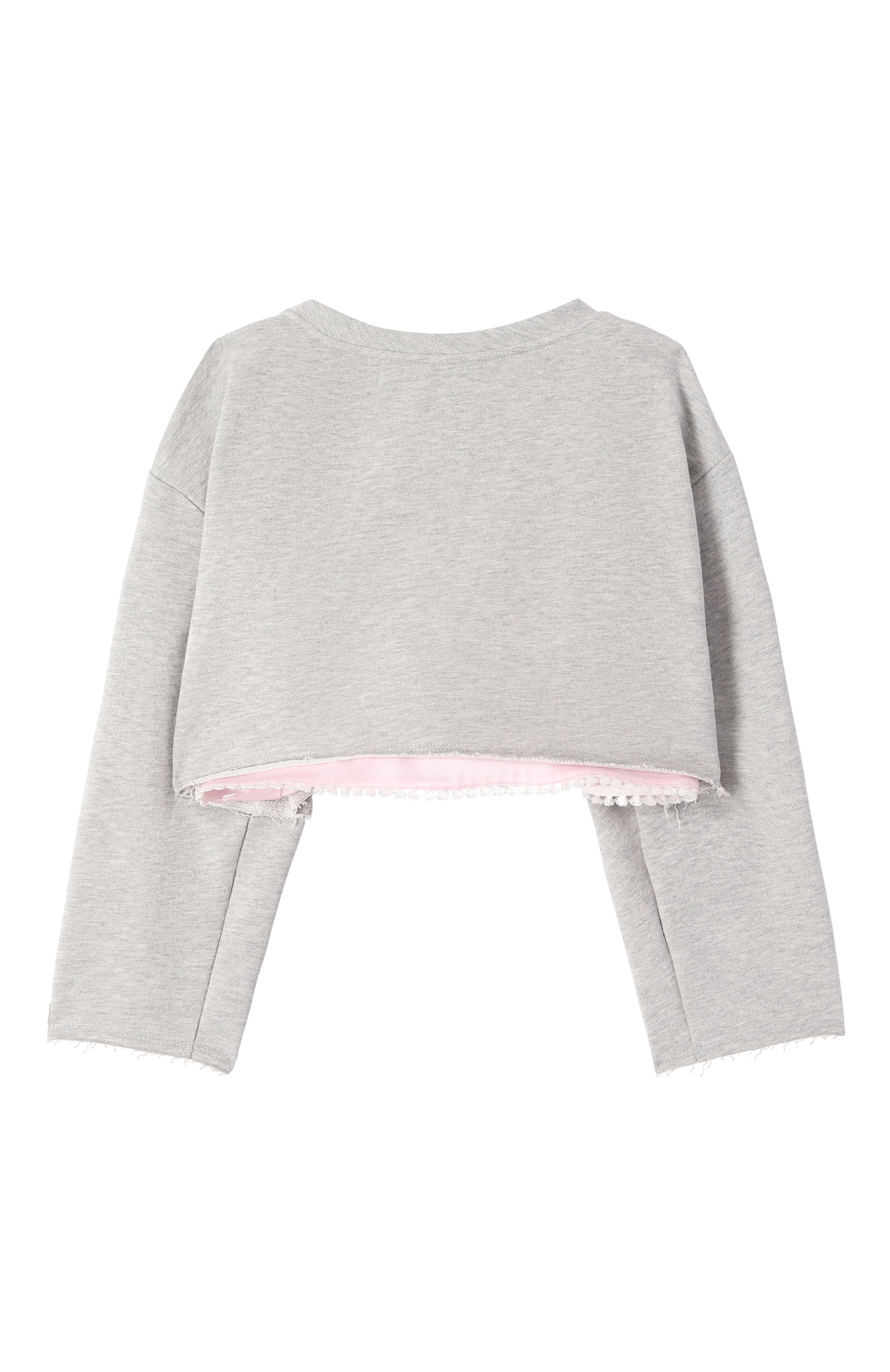 Хлопковый свитшот ELISABETTA FRANCHI LA MIA BAMBINA, арт. EFFE1440/FF002/10A-12A+, фото 2