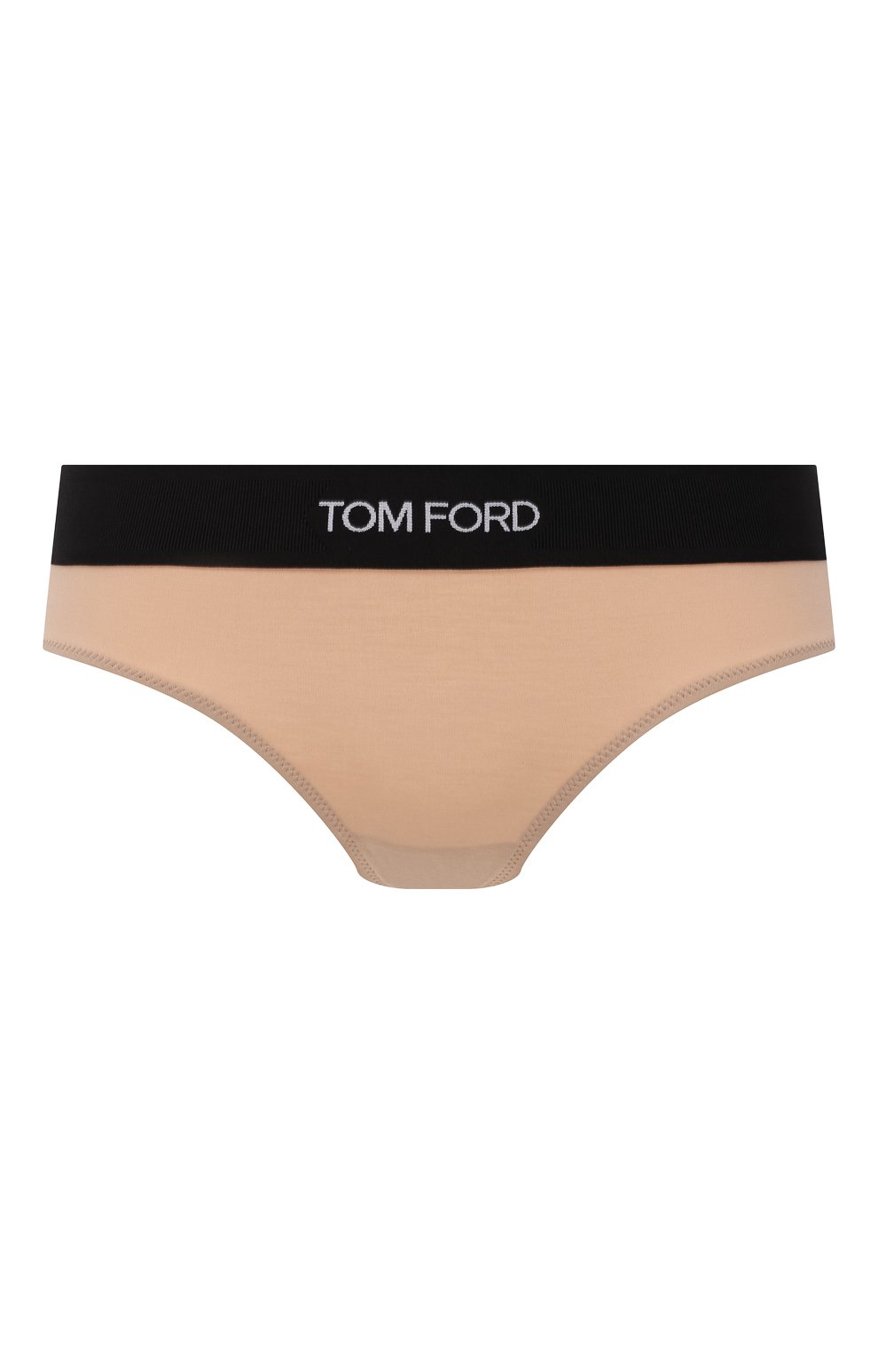 Трусы-слипы TOM FORD бежевого цвета по цене 11400 руб., арт. KNJ004-JEX011, фото 1 Трусы-слипы TOM FORD, арт. KNJ004-JEX011, фото 1