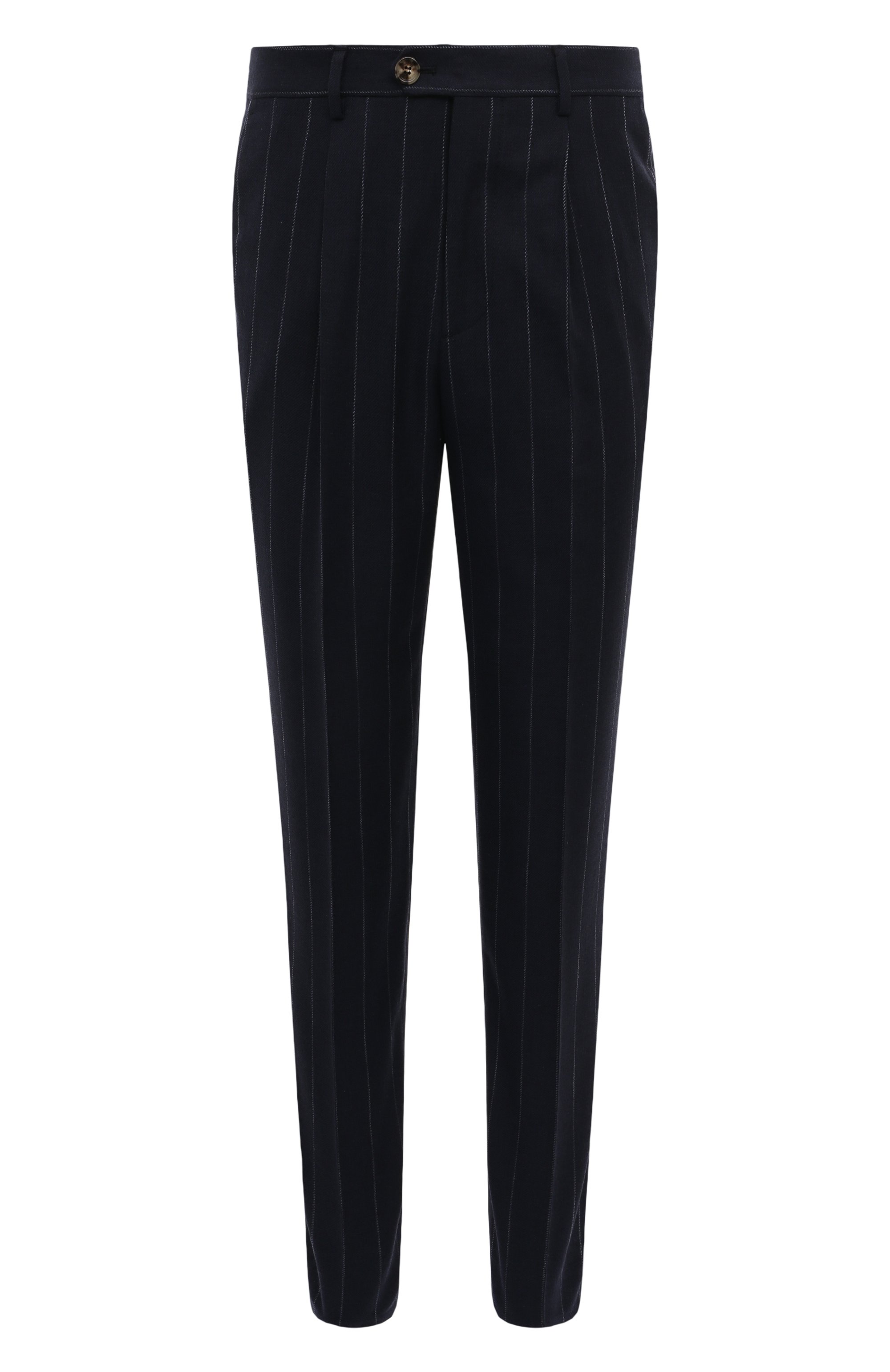 Брюки из хлопка и шерсти BRUNELLO CUCINELLI, арт. MS484B2299, фото 1