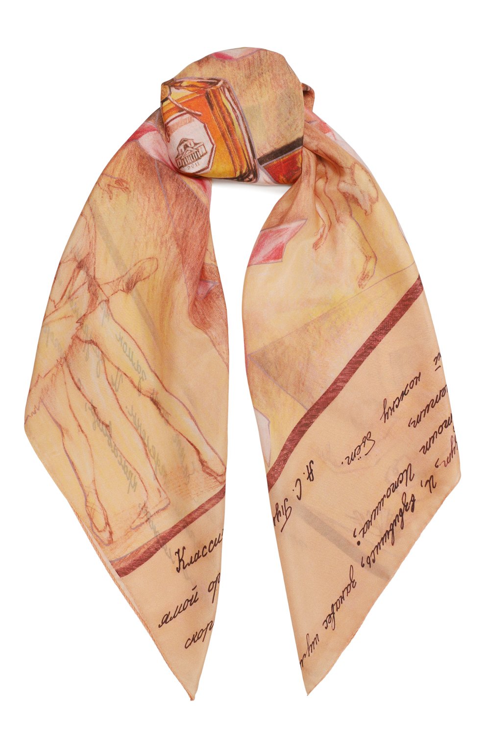 Шелковая шаль балет GOURJI, арт. 91122137/62108, фото 1