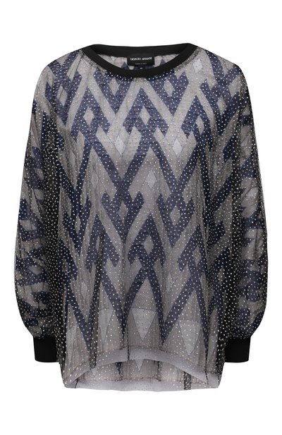 Женская блузка из шелка и вискозы GIORGIO ARMANI, арт. 1SHCCZ13/TZ818