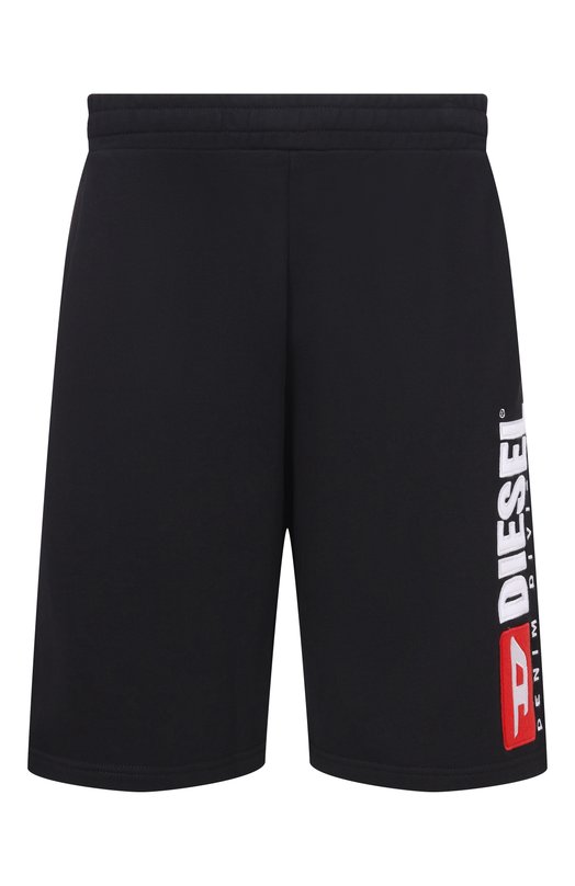 Хлопковые шорты Diesel A20027/0GEAD Чёрный A20027/0GEAD