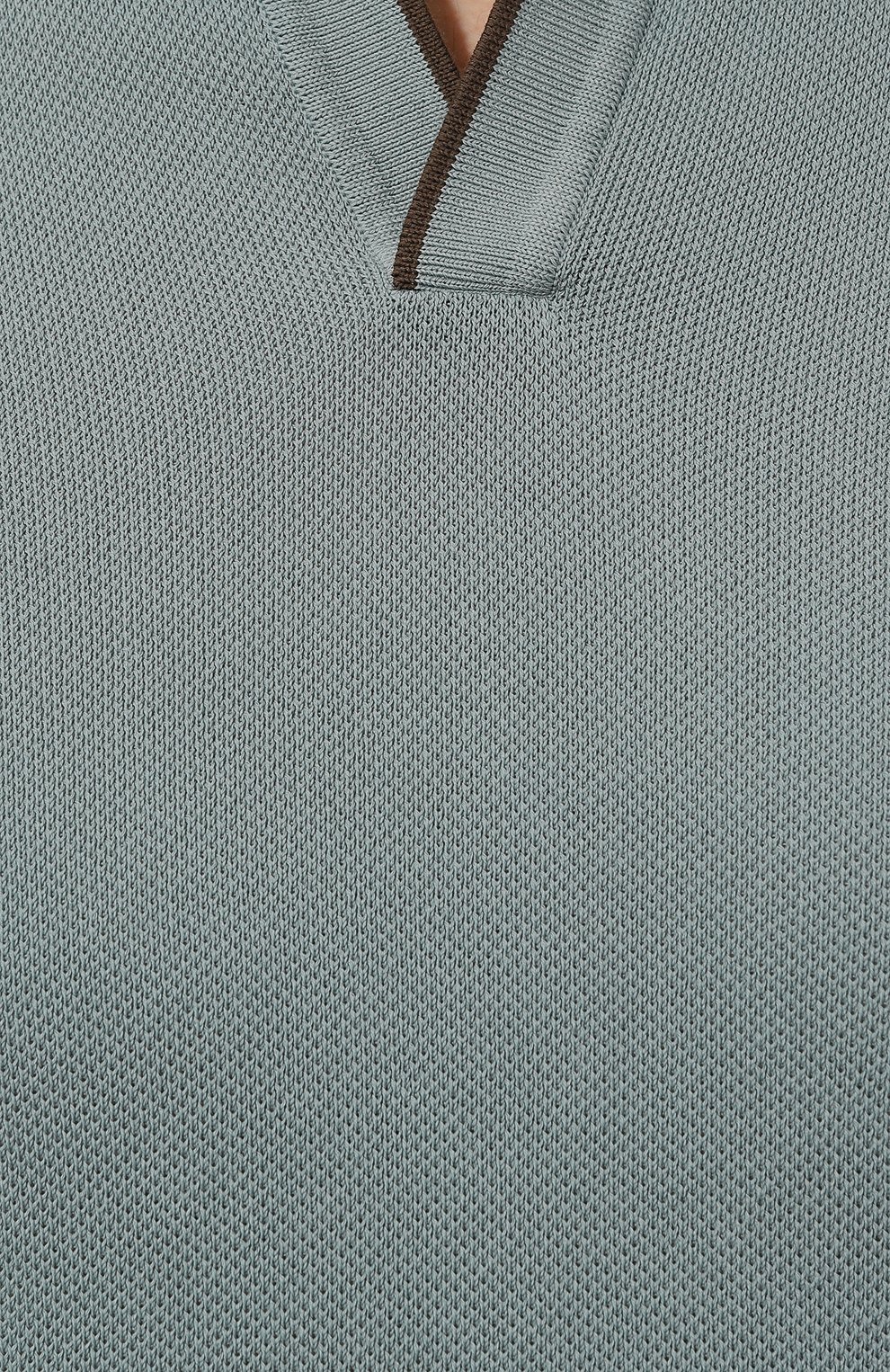 Хлопковое поло  GRAN SASSO, арт. 57157/20642, фото 5