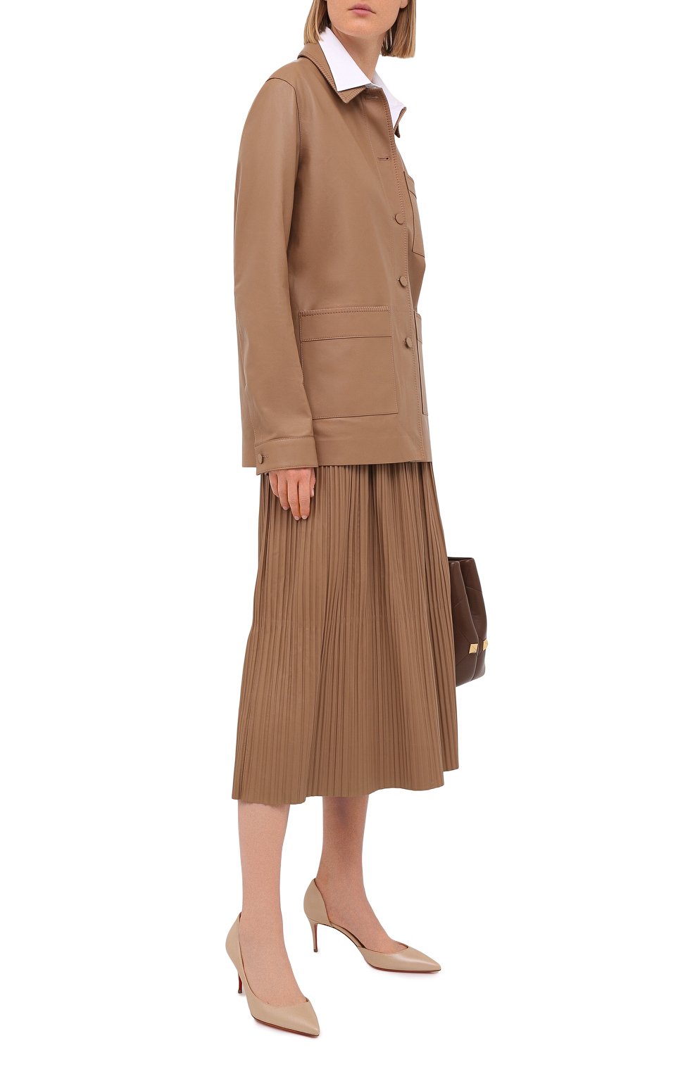 Кожаные туфли iriza 70 CHRISTIAN LOUBOUTIN, арт. 1211020/IRIZA 70, фото 2