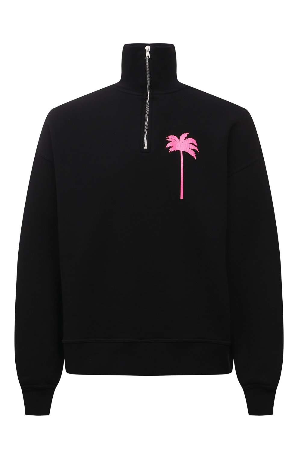 Хлопковый свитшот PALM ANGELS, арт. PMBA044S21FLE0011032, фото 1