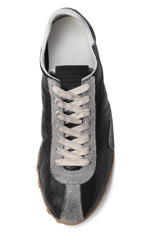 Комбинированные кроссовки Sprinters Maison Margiela S58WS0269/P7383 Чёрный  S58WS0269/P7383 Фото 6
