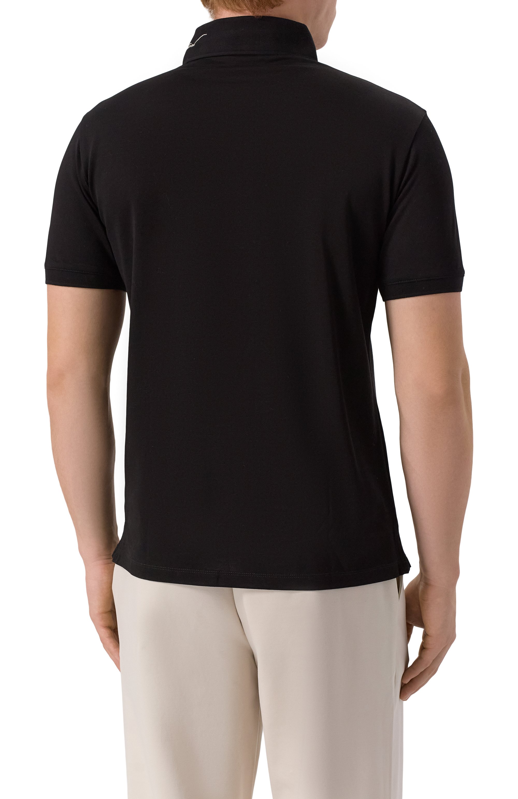 Хлопковое поло EMPORIO ARMANI, арт. EM002999/AF12955, фото 4