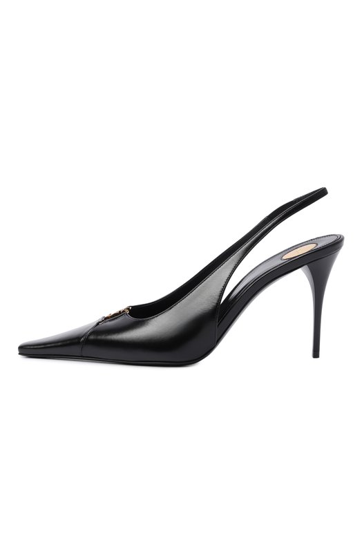 Кожаные туфли Babylone Breteuil 90 Saint Laurent 806685/AAEHI Чёрный  806685/AAEHI Фото 4