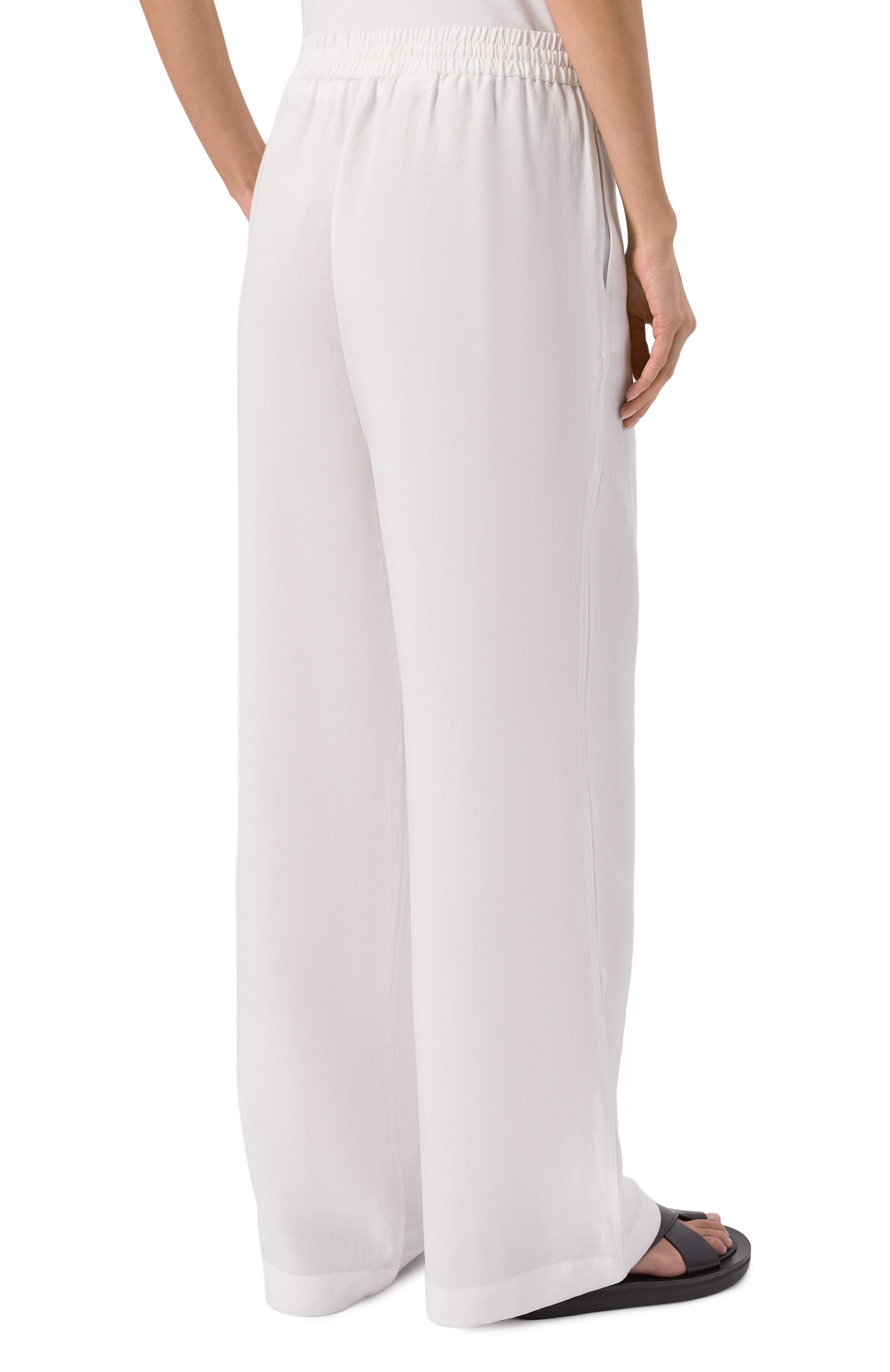 Брюки из лиоцелла и льна BOSS, арт. 50562213, фото 4