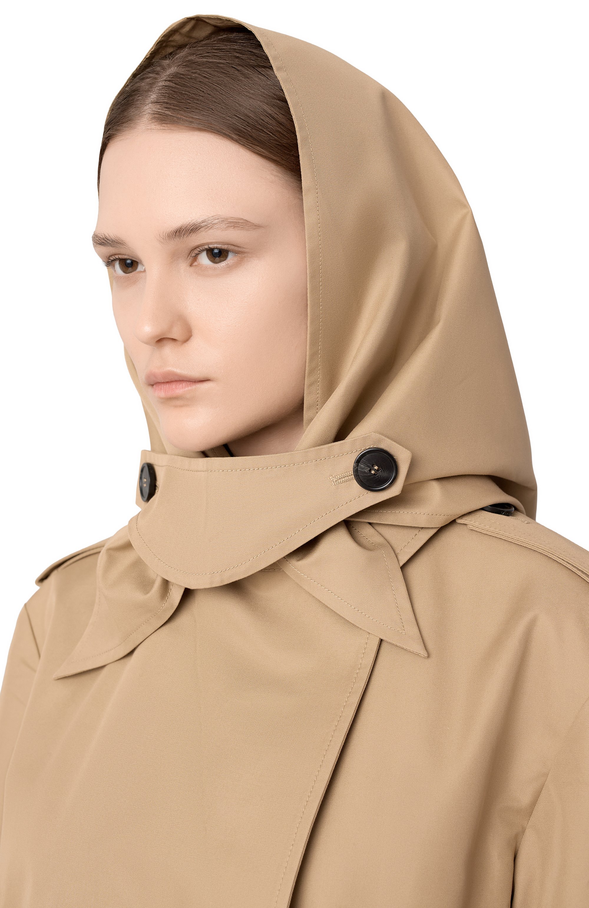 Хлопковый капюшон spiga WEEKEND MAX MARA, арт. SPIGA, фото 2