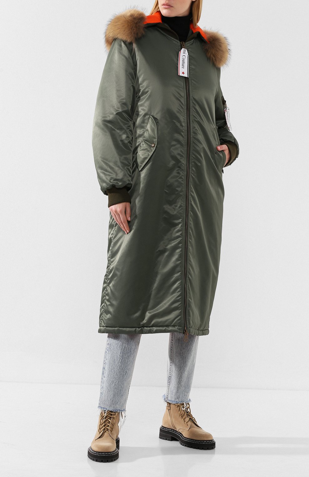 Пуховик с меховой отделкой FORTE DEI MARMI COUTURE, арт. FFW19-1505, фото 2