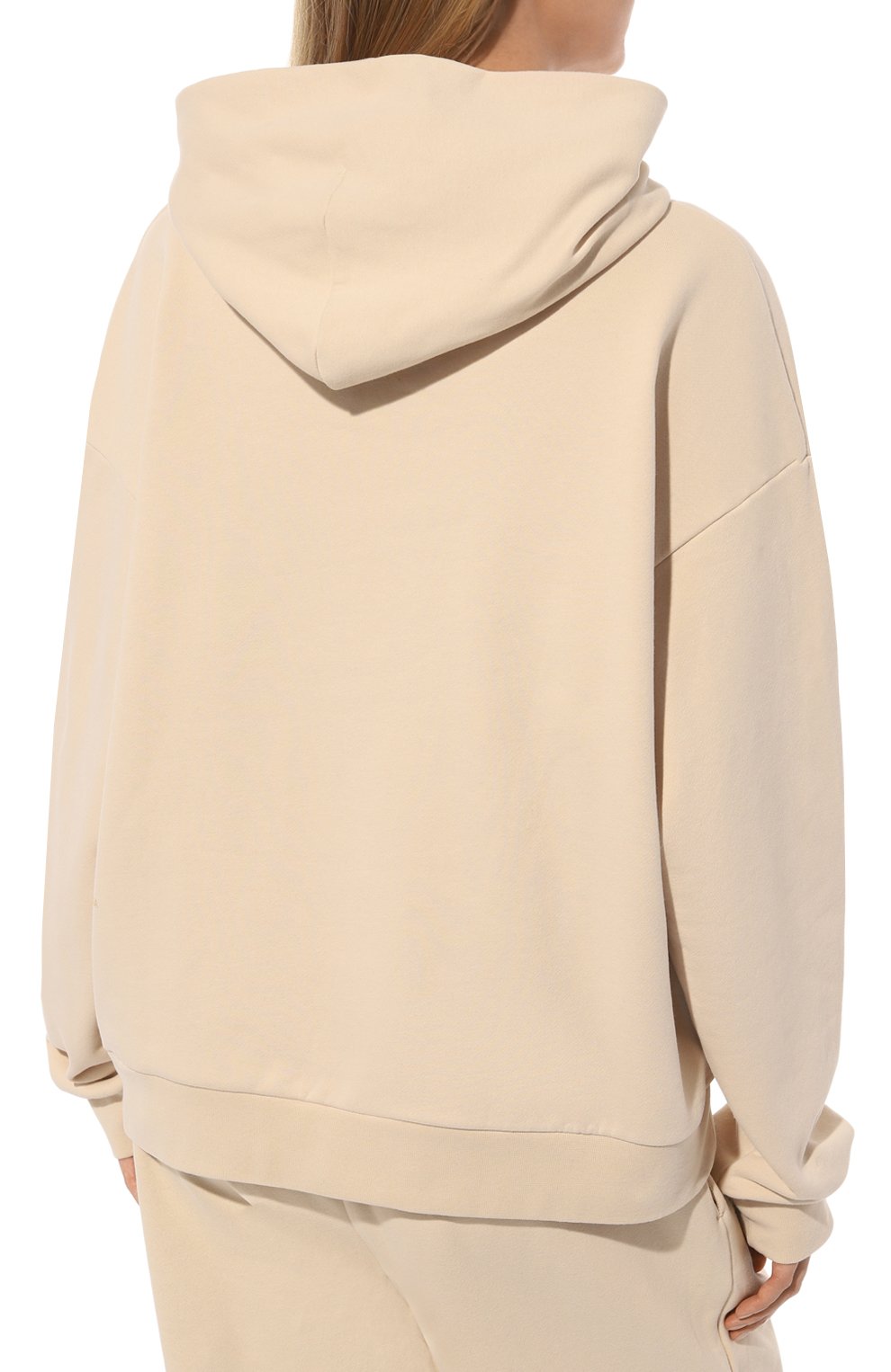 Хлопковое худи PANGAIA бежевого цвета по цене 9575 руб., арт. Organic Cotton Flexible Hoodie, фото 4 Хлопковое худи PANGAIA, арт. Organic Cotton Flexible Hoodie, фото 4