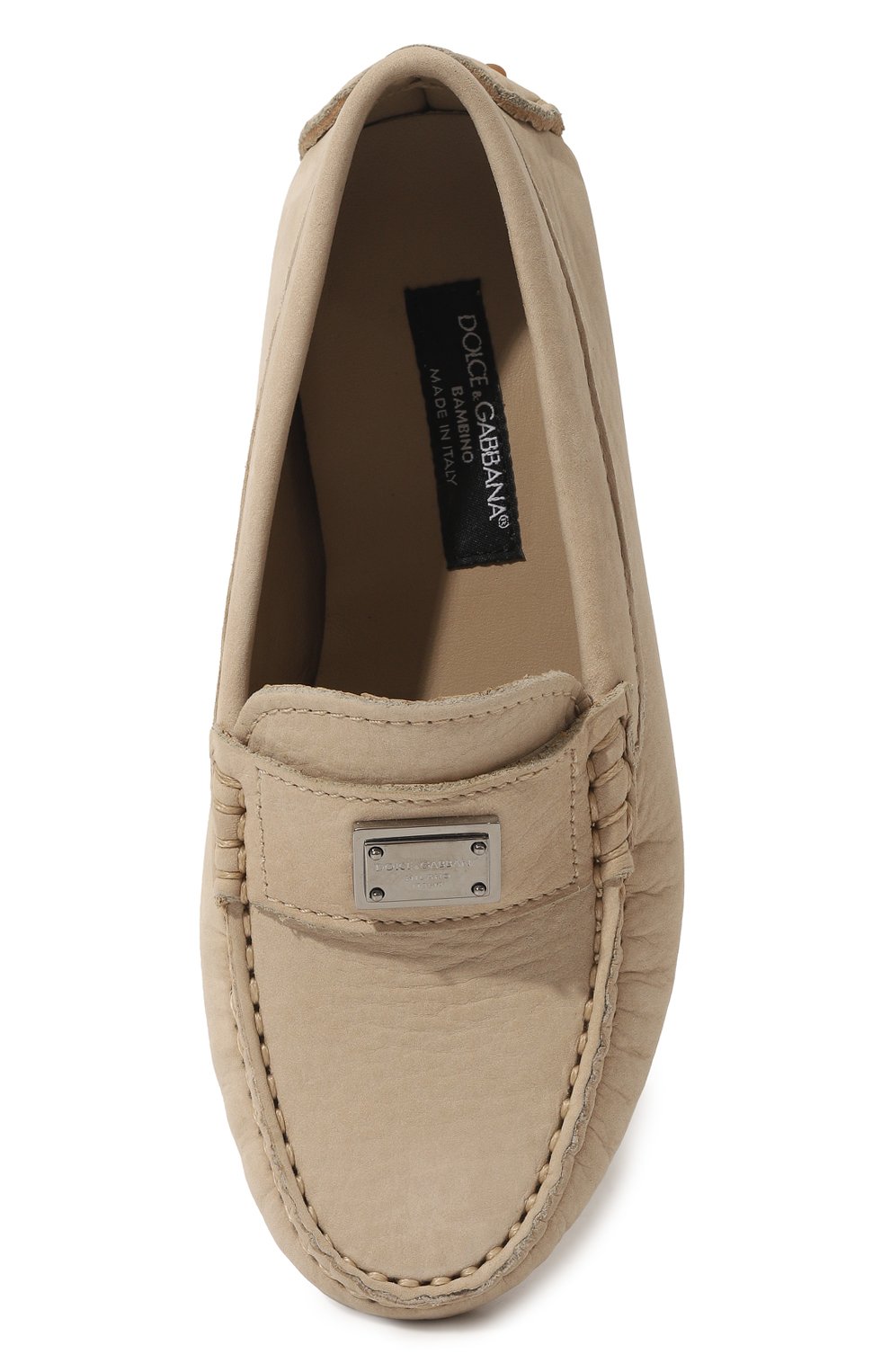 Кожаные мокасины DOLCE & GABBANA, арт. DA5132/A1061, фото 4