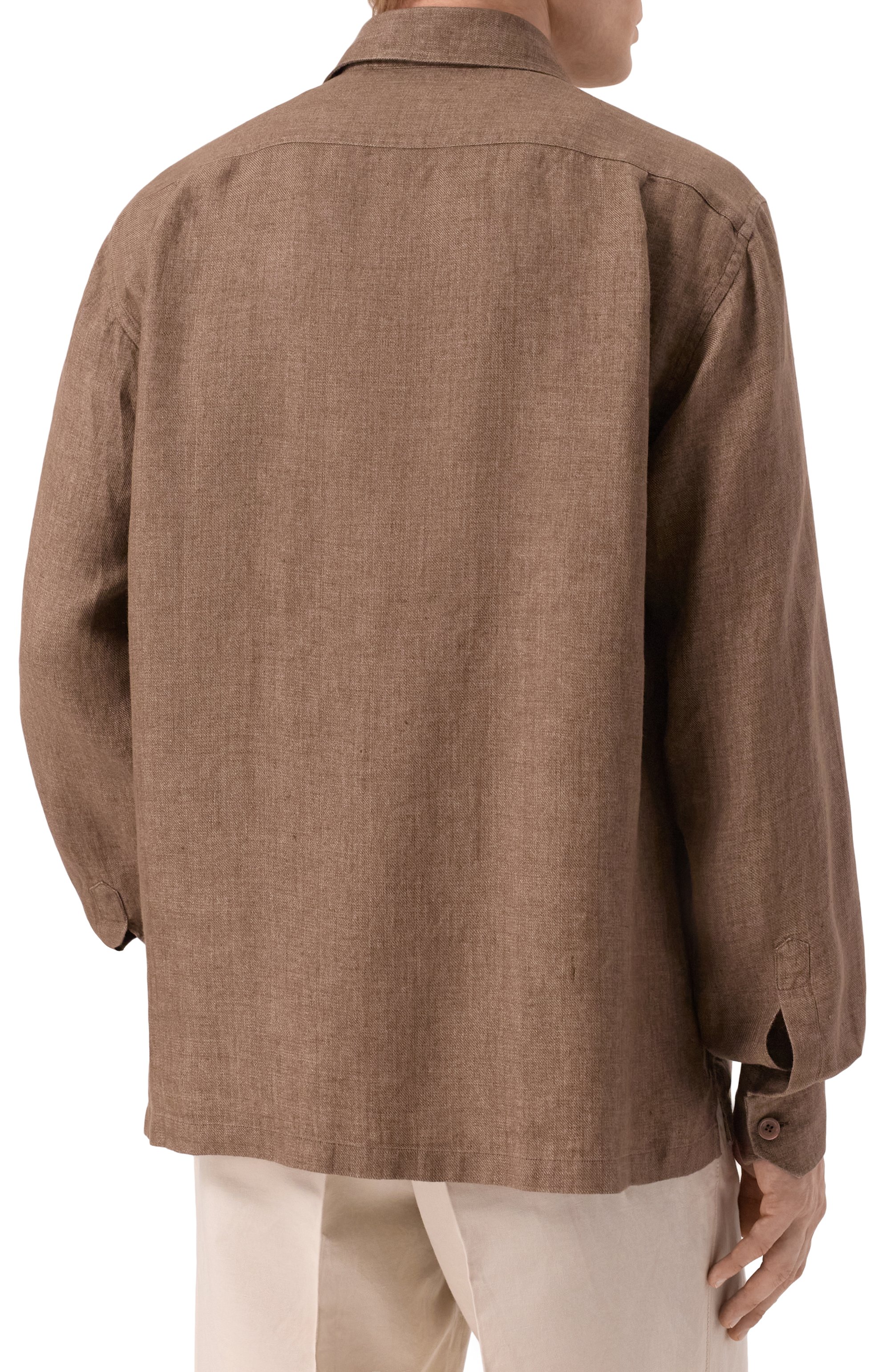 Льняная рубашка STEFANO RICCI, арт. SP007711/BX2930, фото 4