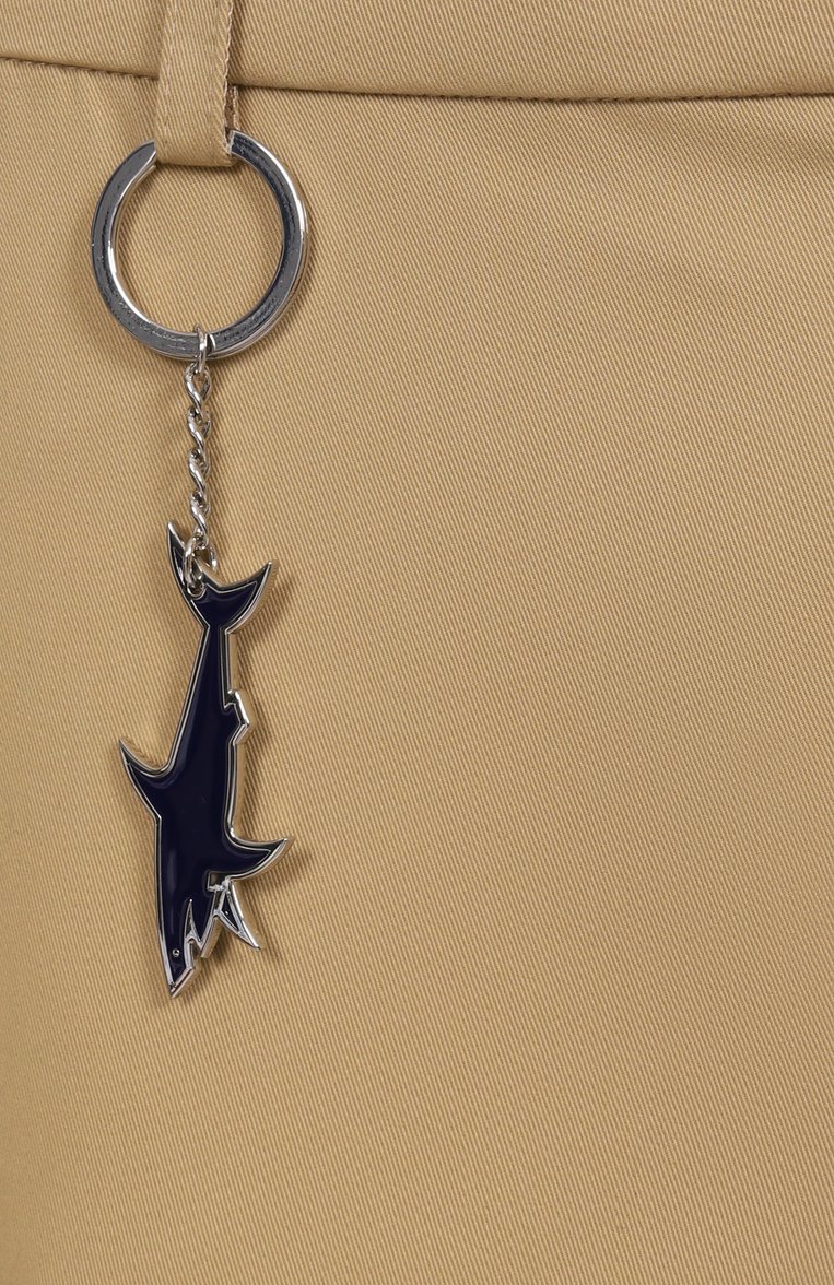 Мужские брюки-карго PAUL&SHARK бежевого цвета, арт. 25414086/60 | Фото 6 (Материал внешний: Синтетический материал; Длина (брюки, джинсы): Стандартные; Силуэт М (брюки): Карго; Случай: Повседневный; Стили: Кэжуэл; Автоматизация соста�ва: Проставлено; Big sizes: Big Sizes; Автоматизация ТО: Проставлено)