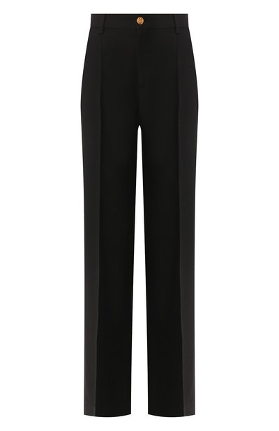 Женские брюки из шелка и шерсти GUCCI, арт. 609657/ZAD88