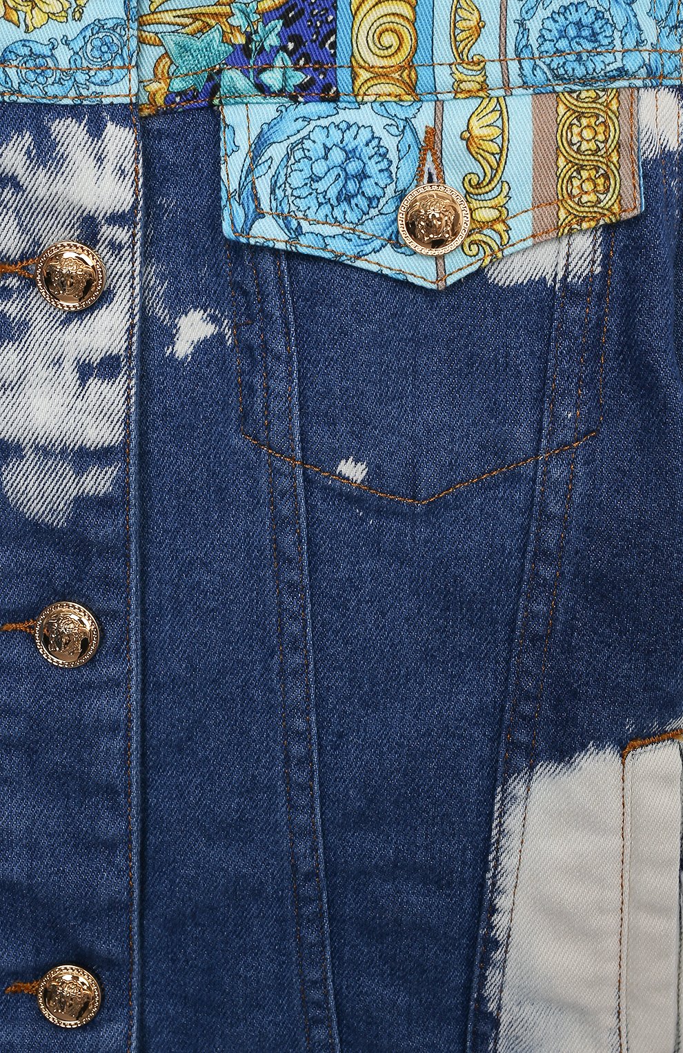 Джинсовая куртка VERSACE, арт. 1000118/1A00317/8A-14A, фото 3