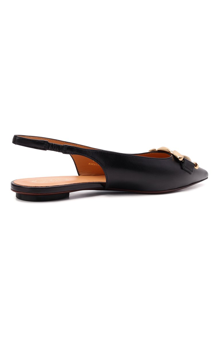 Кожаные балетки TOD’S, арт. XXW10K0FQ40BSS, фото 1