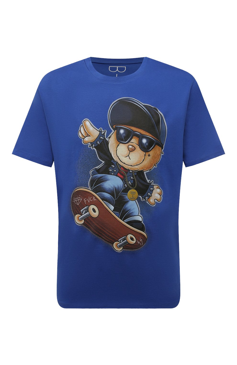 Хлопковая футболка BISIBIGLIO, арт. TEDDY PUNSKATE/2212 RIF (C0TT0NE PESANTE), фото 1