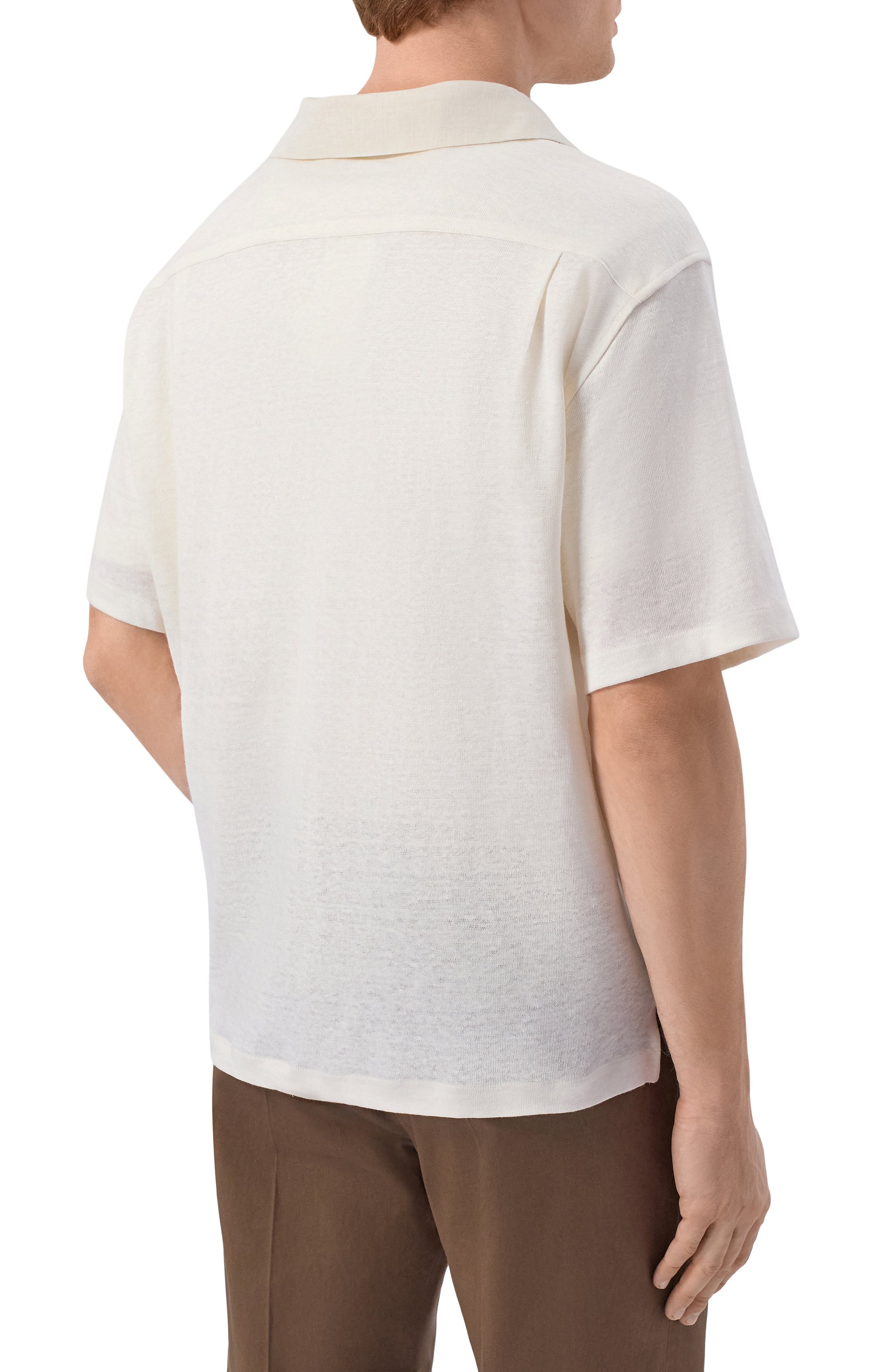 Льняная рубашка PAUL&SHARK, арт. 26413201, фото 4