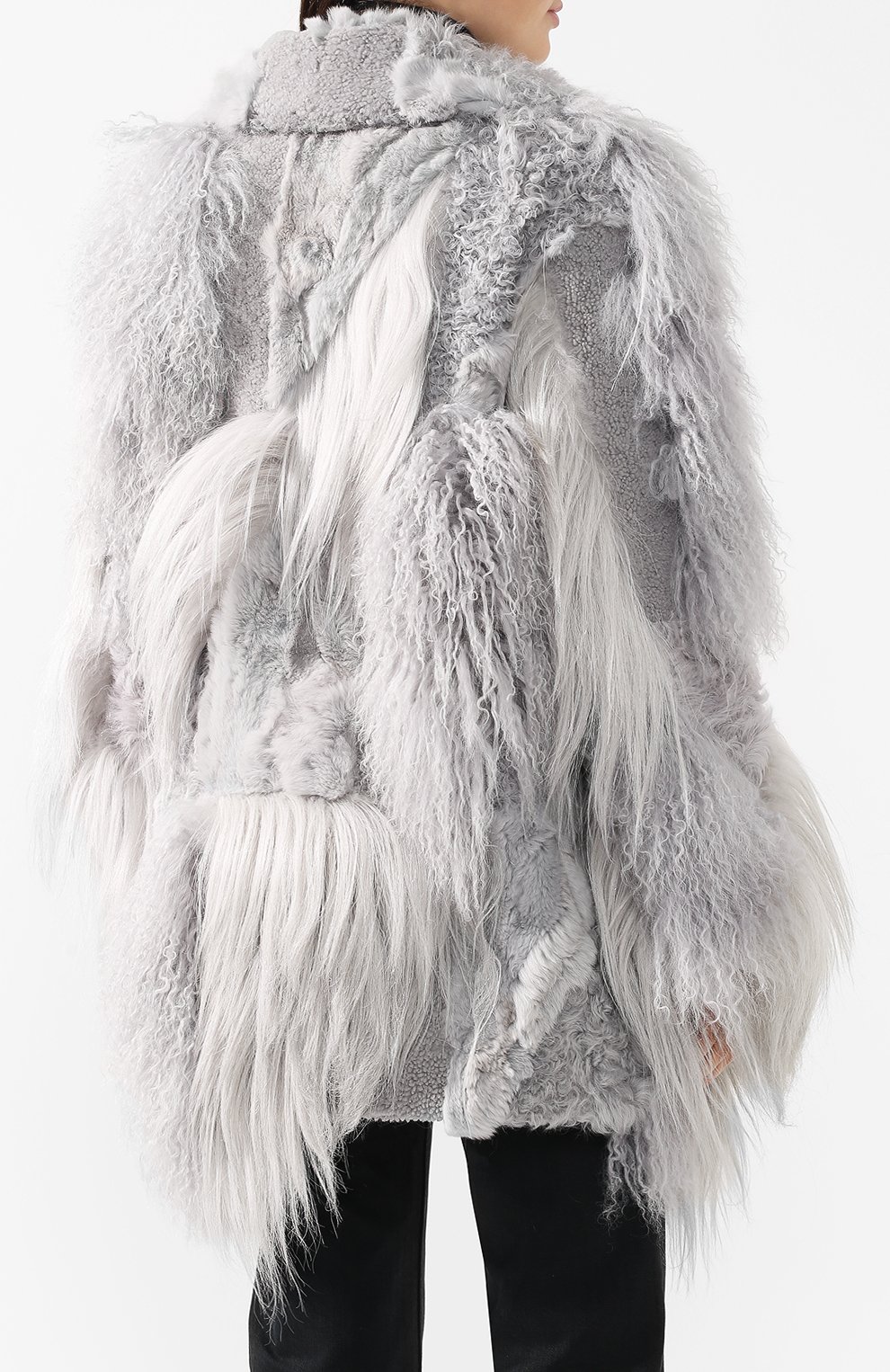 Меховое пальто из овчины DROME, арт. DPD5519P/D1348, фото 4