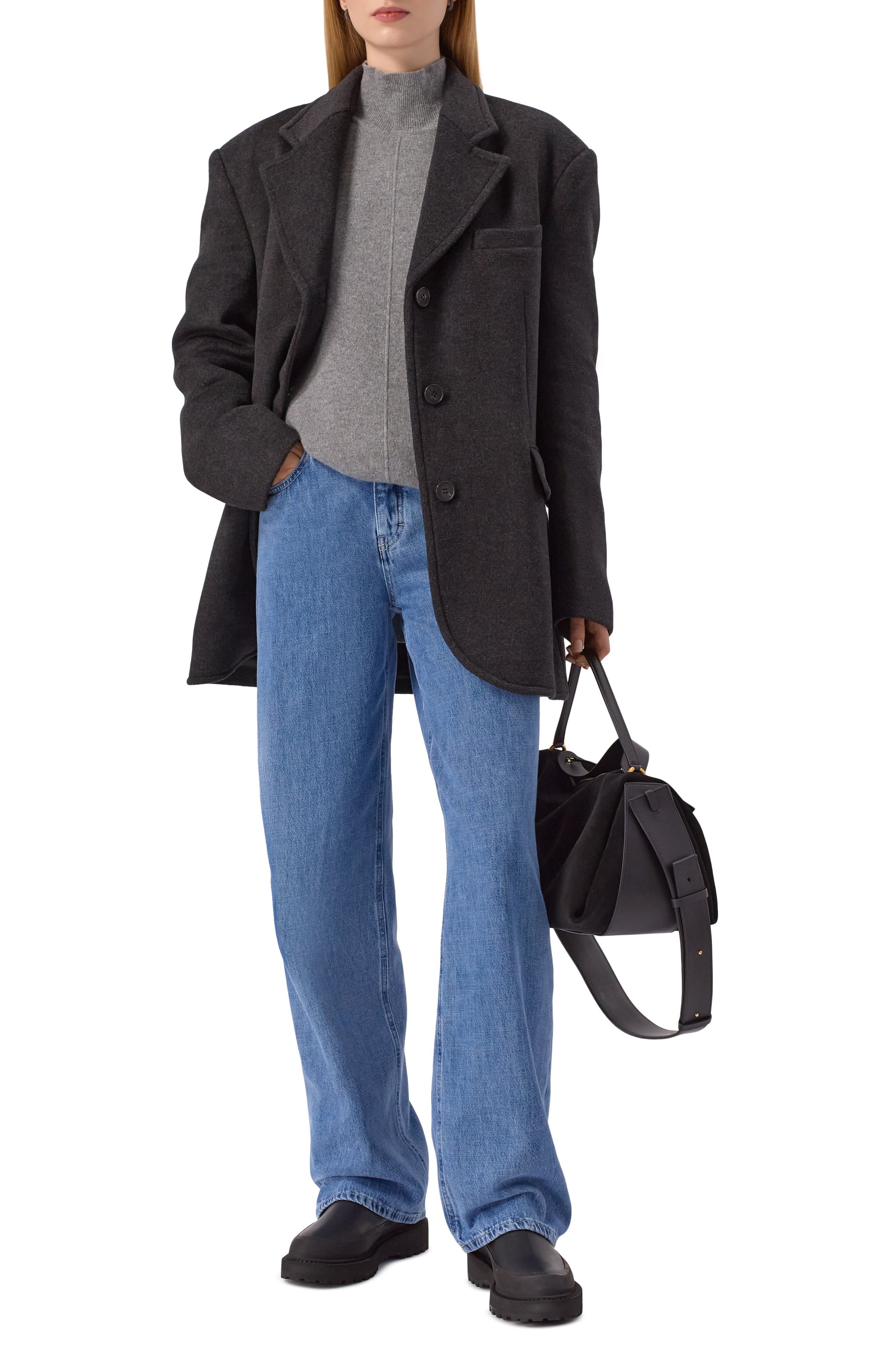 Кожаные челси dolomite LE MONDE BERYL, арт. DCH-CAL-BLA, фото 3