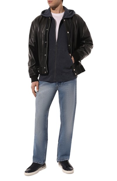 Хлопковая толстовка JAMES PERSE, арт. MXA2130/DEEP, фото 2