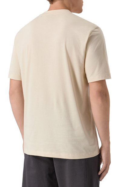 Хлопковая футболка BOSS, арт. 50543447, фото 4