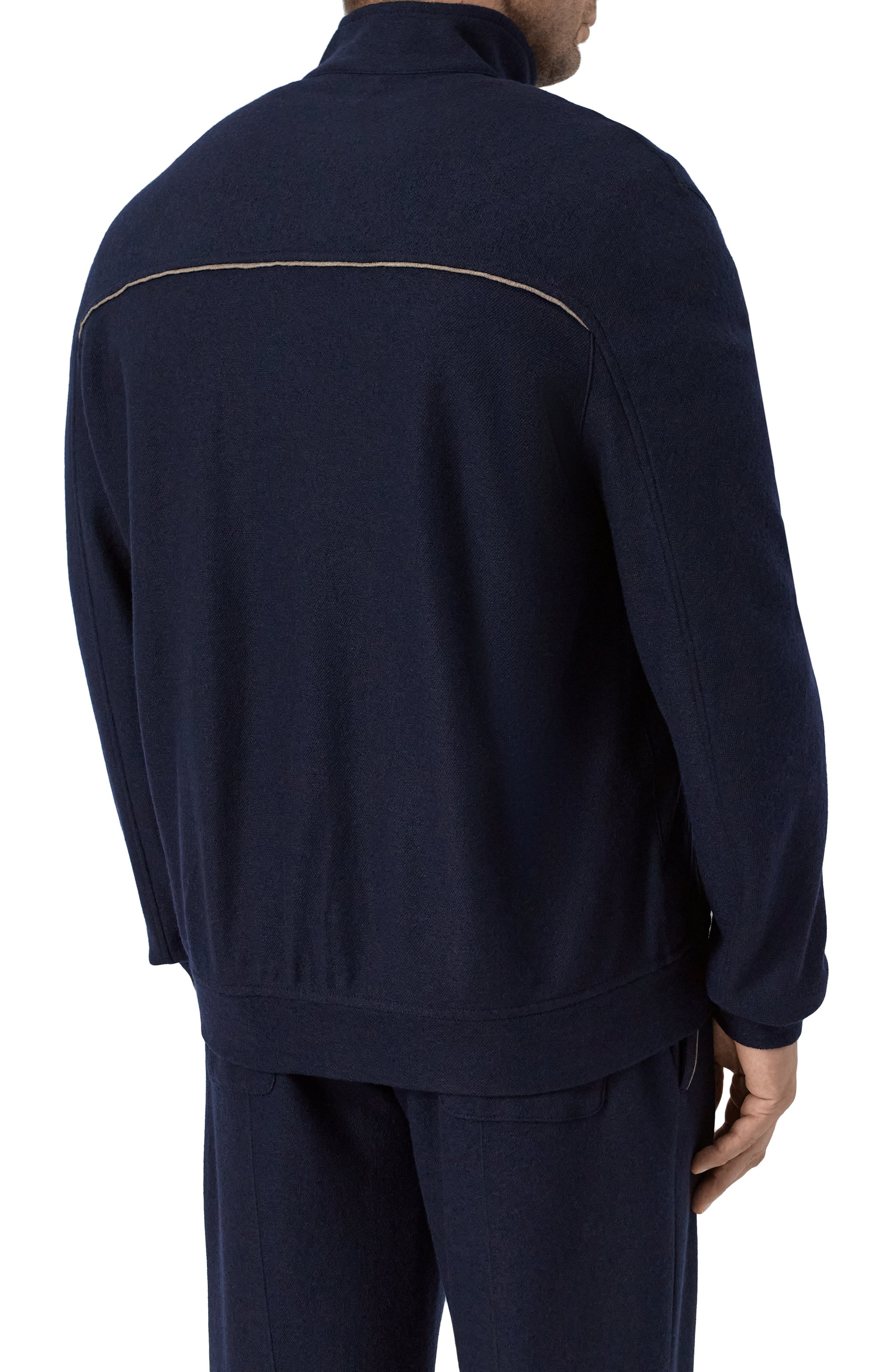 Толстовка из шерсти и кашемира CORTIGIANI, арт. 3AF615, фото 4