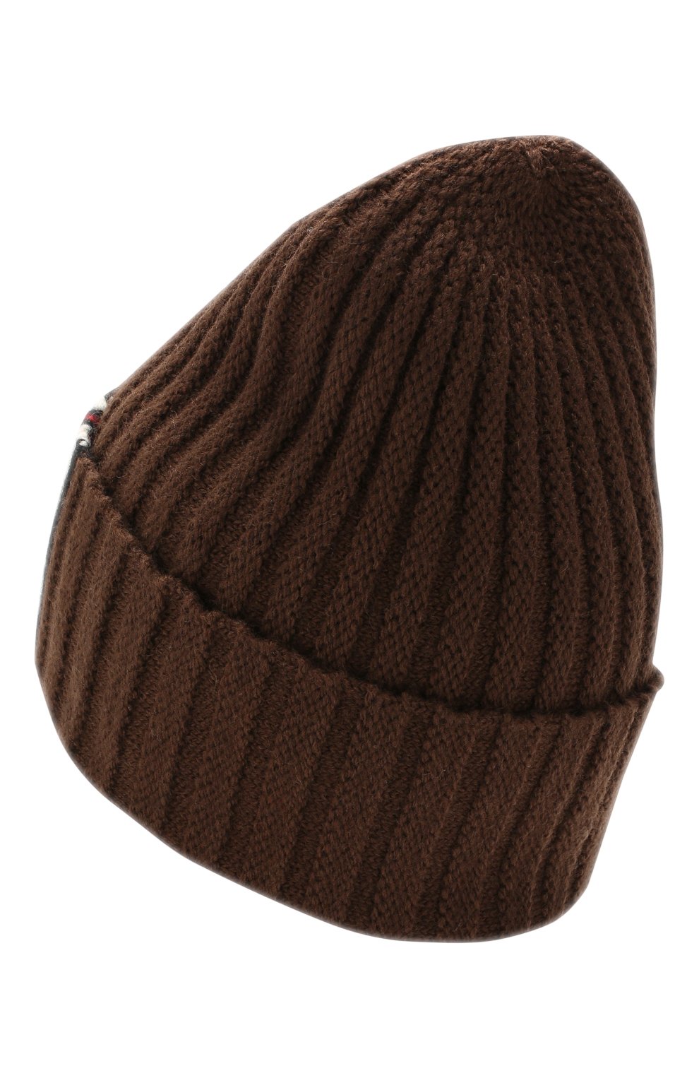 Шерстяная шапка BURBERRY коричневого цвета по цене 24250 руб., арт. 8018616, фото 2 Шерстяная шапка BURBERRY, арт. 8018616, фото 2