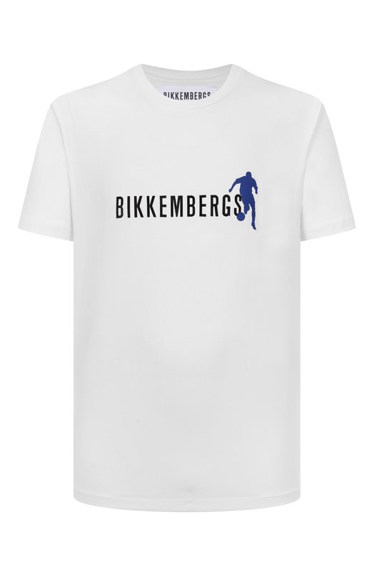 Хлопковая футболка Dirk Bikkembergs BMT1237 Белый BMT1237