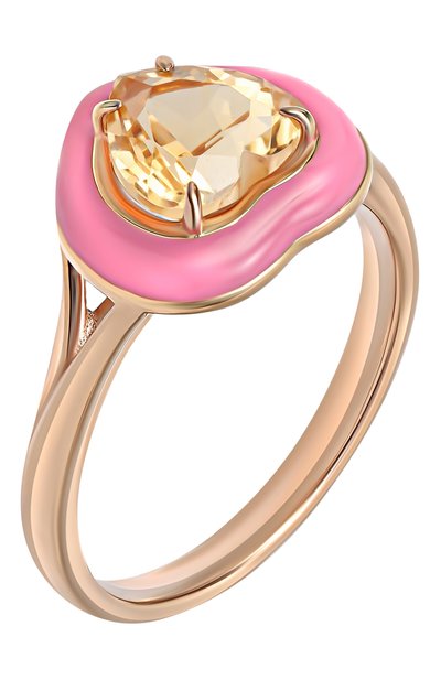 Кольцо courage с цитрином MOONKA, арт. crg-r-ctr, фото 3