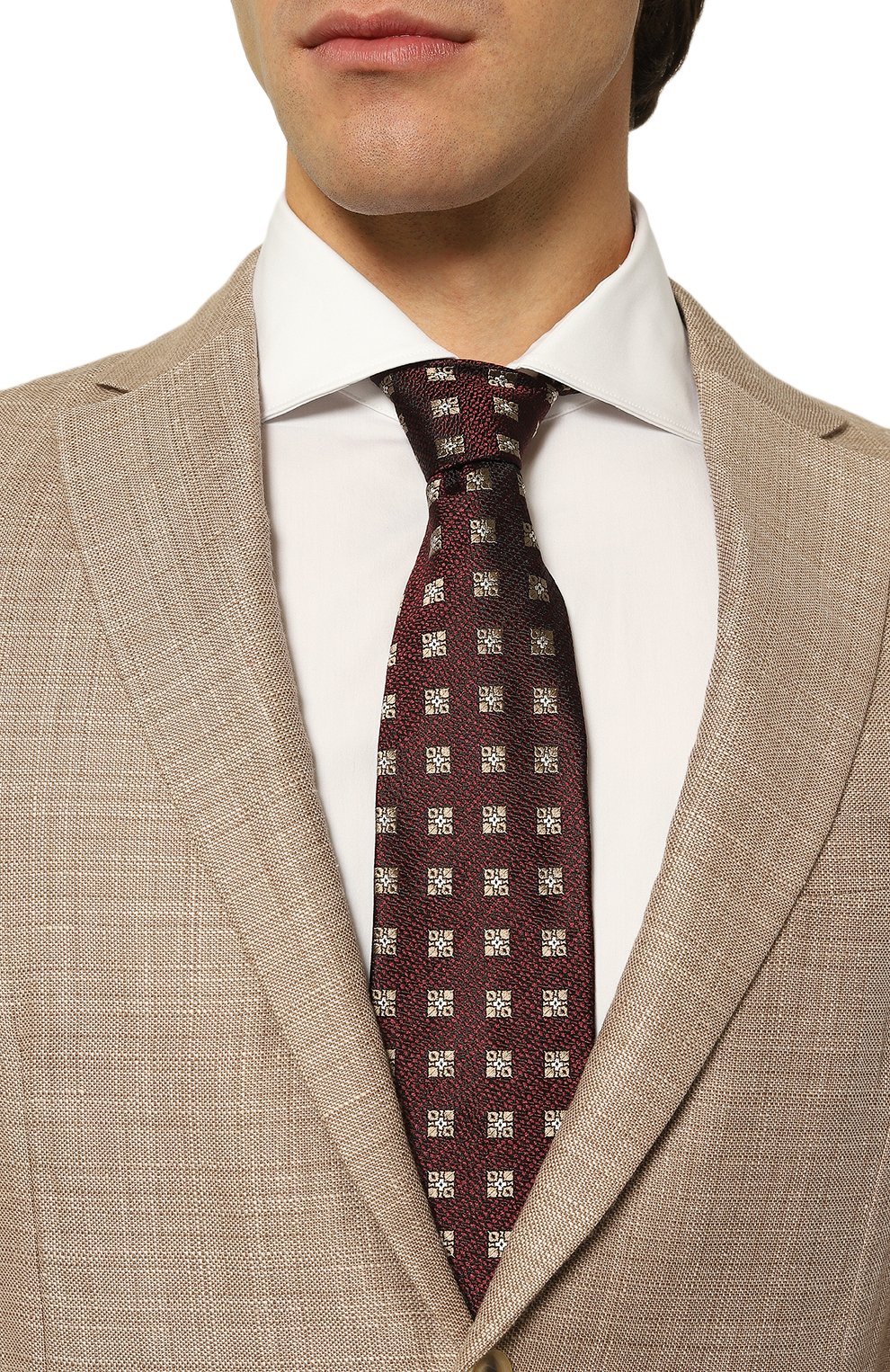 Шелковый галстук ZEGNA, арт. 1P8/Z8D32TA8, фото 2