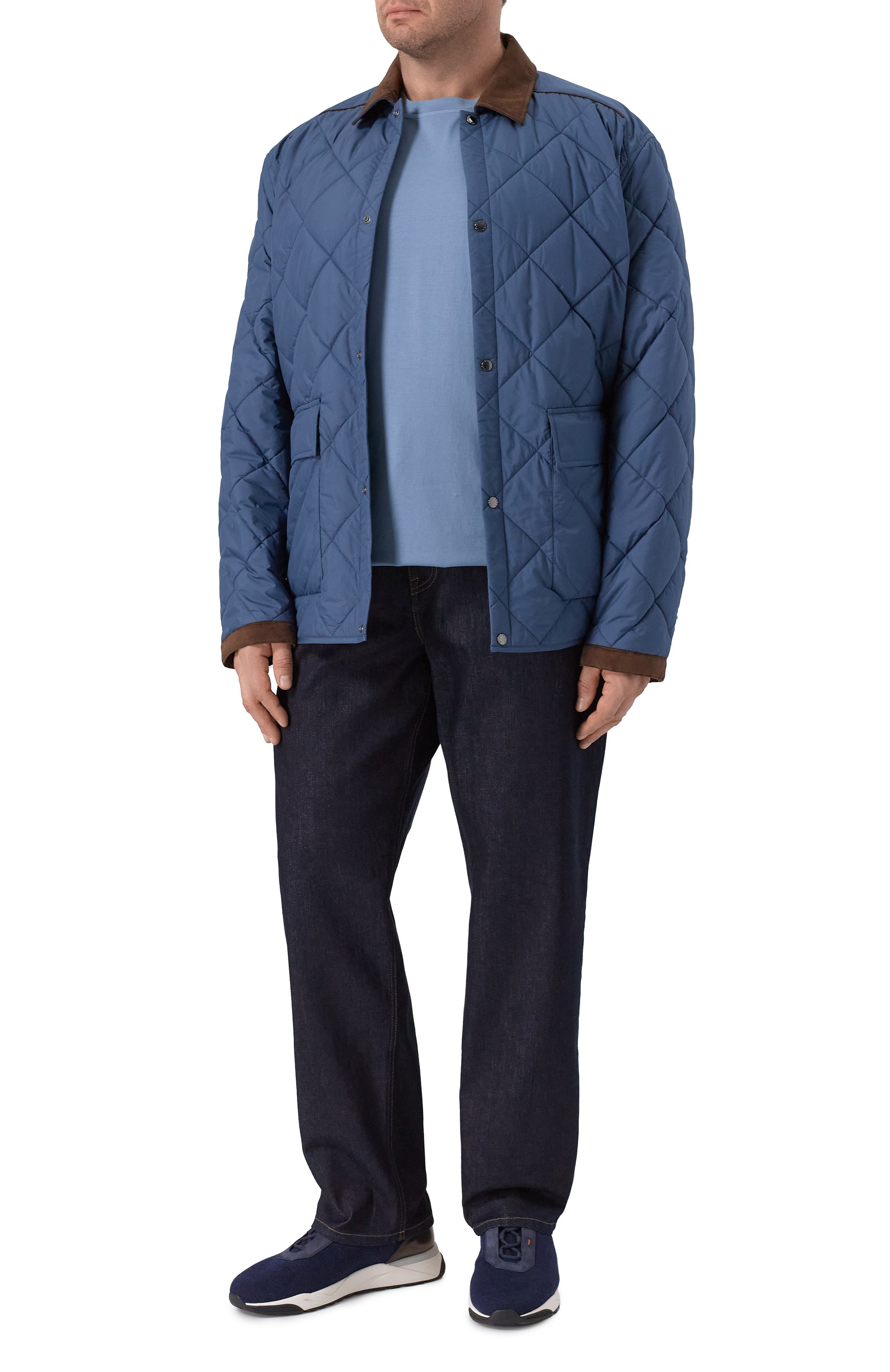 Хлопковая футболка PAUL&SHARK, арт. 25411006_002, фото 2