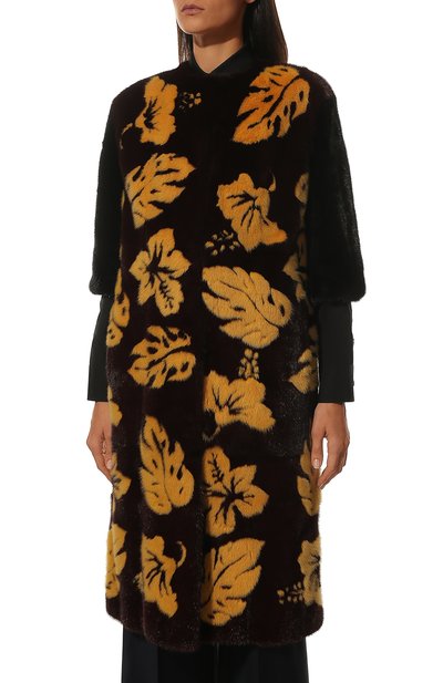 Шуба из норки PRADA, арт. 166386-1FHK-F0PVG-211, фото 3