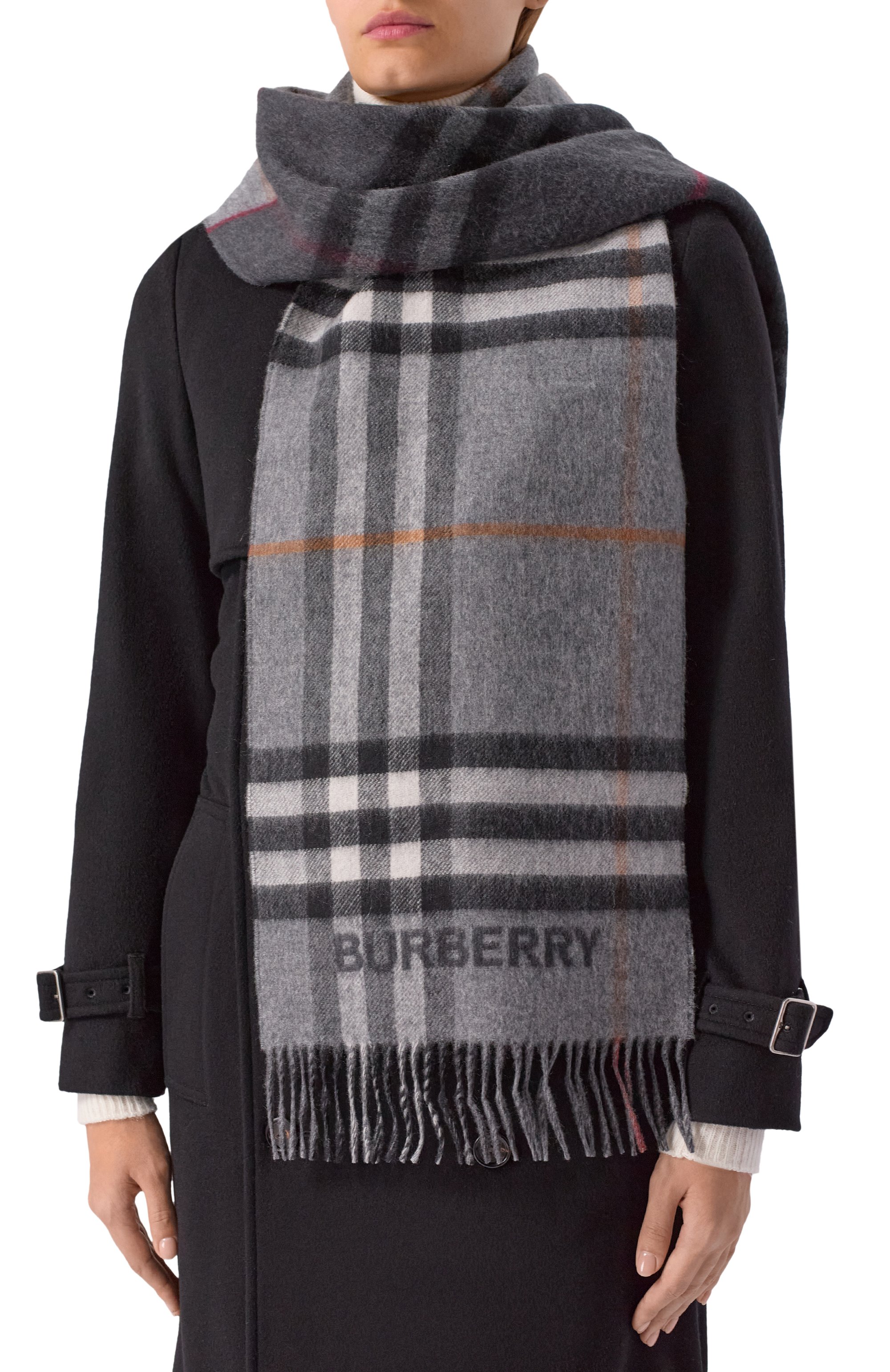 Кашемировый шарф BURBERRY, арт. 8059277, фото 3