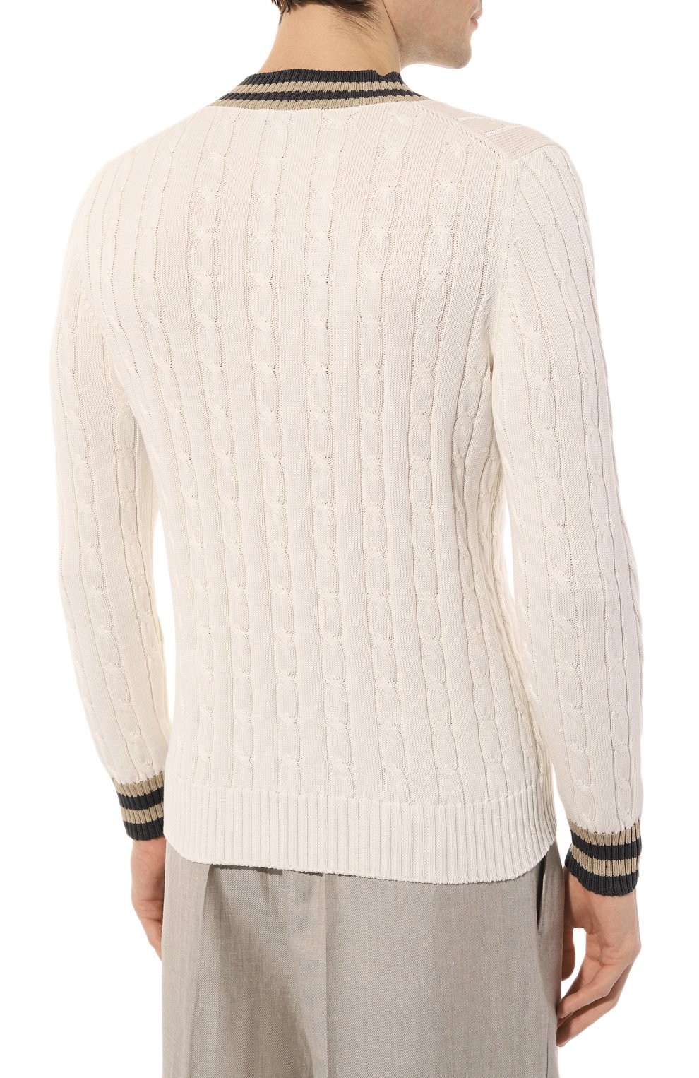 Хлопковый пуловер GRAN SASSO, арт. 23138/18019, фото 4