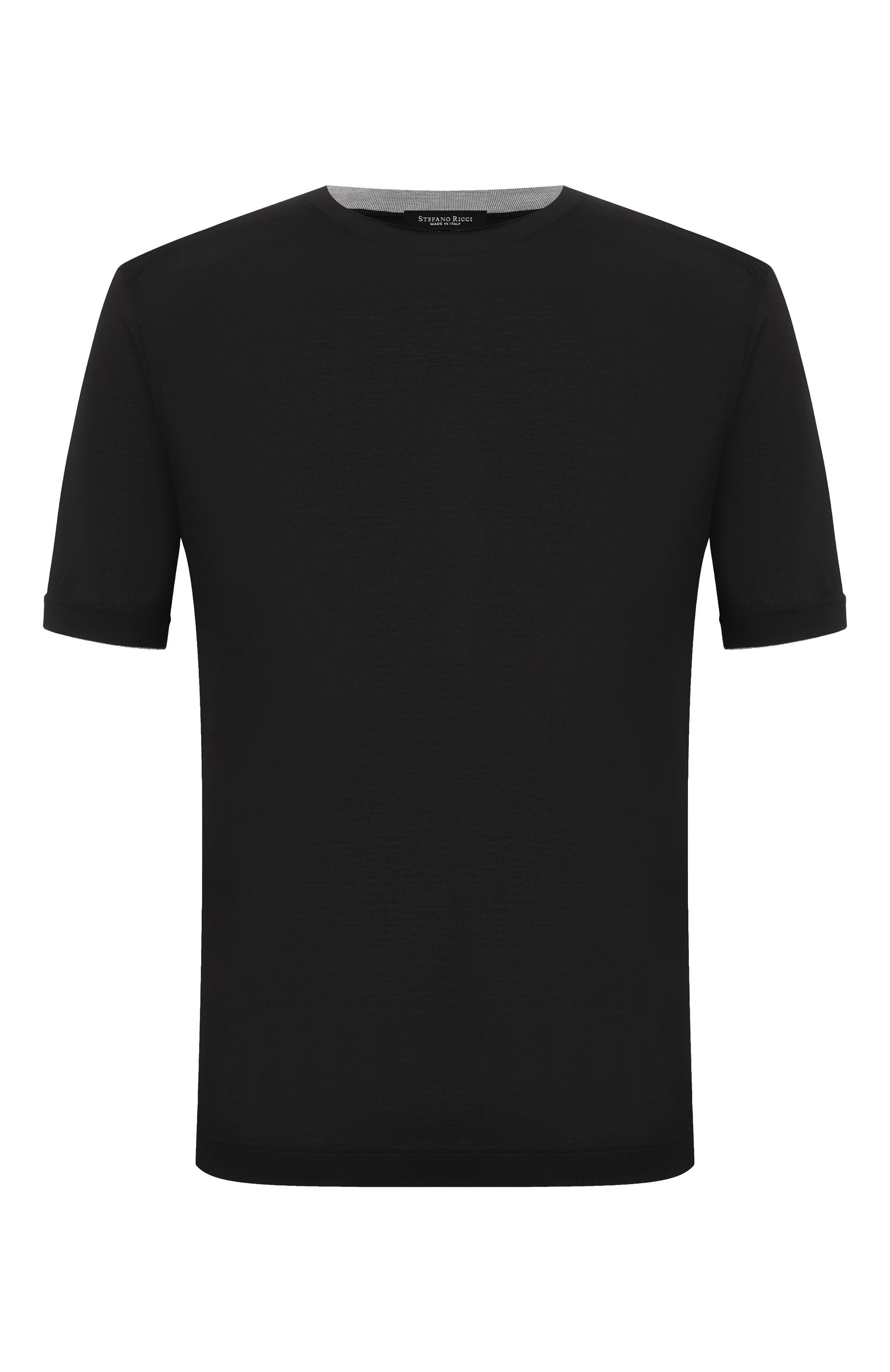Шелковая футболка STEFANO RICCI, арт. K919512G10/R25190_001, фото 1