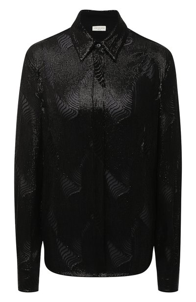 Женская рубашка из вискозы DRIES VAN NOTEN, арт. 202-10766-1422