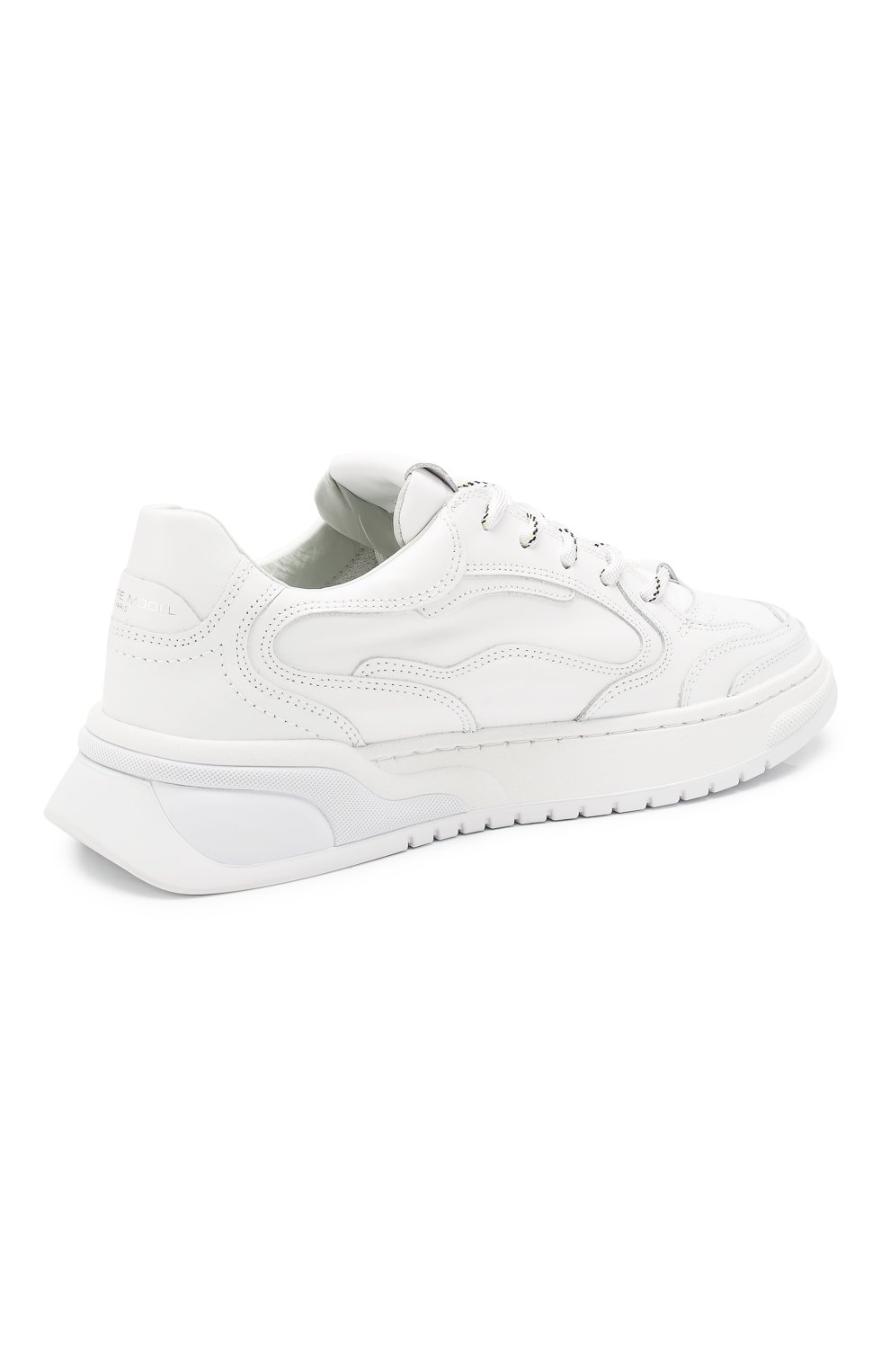 Кожаные кроссовки PHILIPPE MODEL белого цвета по цене 23050 руб., арт. SELD V005, фото 4 Кожаные кроссовки PHILIPPE MODEL, арт. SELD V005, фото 4