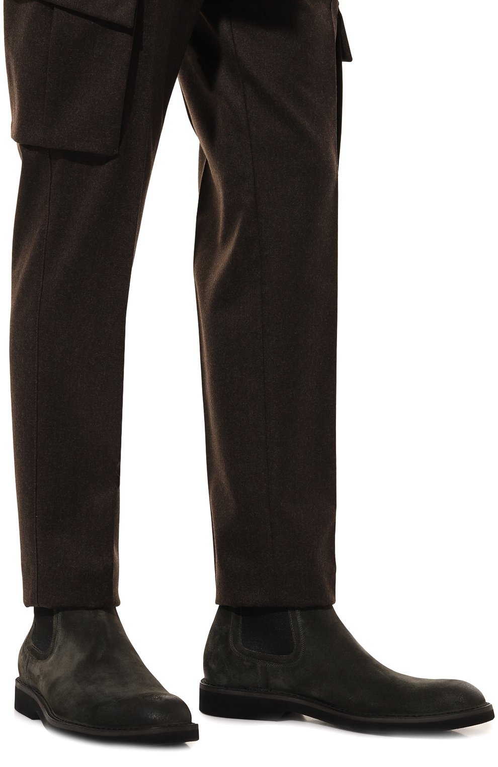 Замшевые челси PANTANETTI, арт. 18402A, фото 3