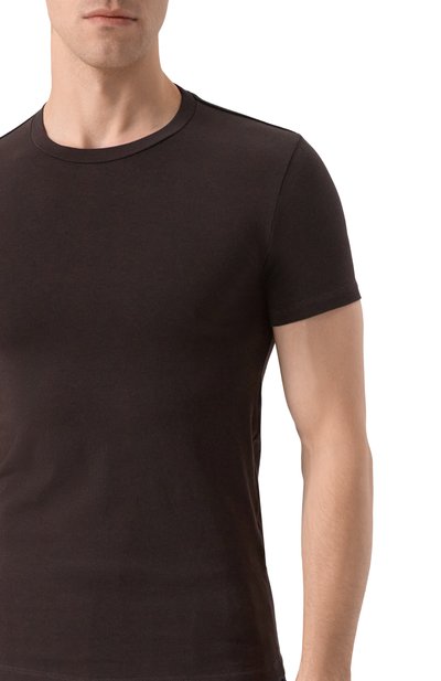 Хлопковая футболка ZEGNA, арт. N3M20/180, фото 5