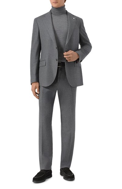 Замшевые лоферы W.GIBBS, арт. 1078011/CAM0SCI0 RAIN W00LEN, фото 2