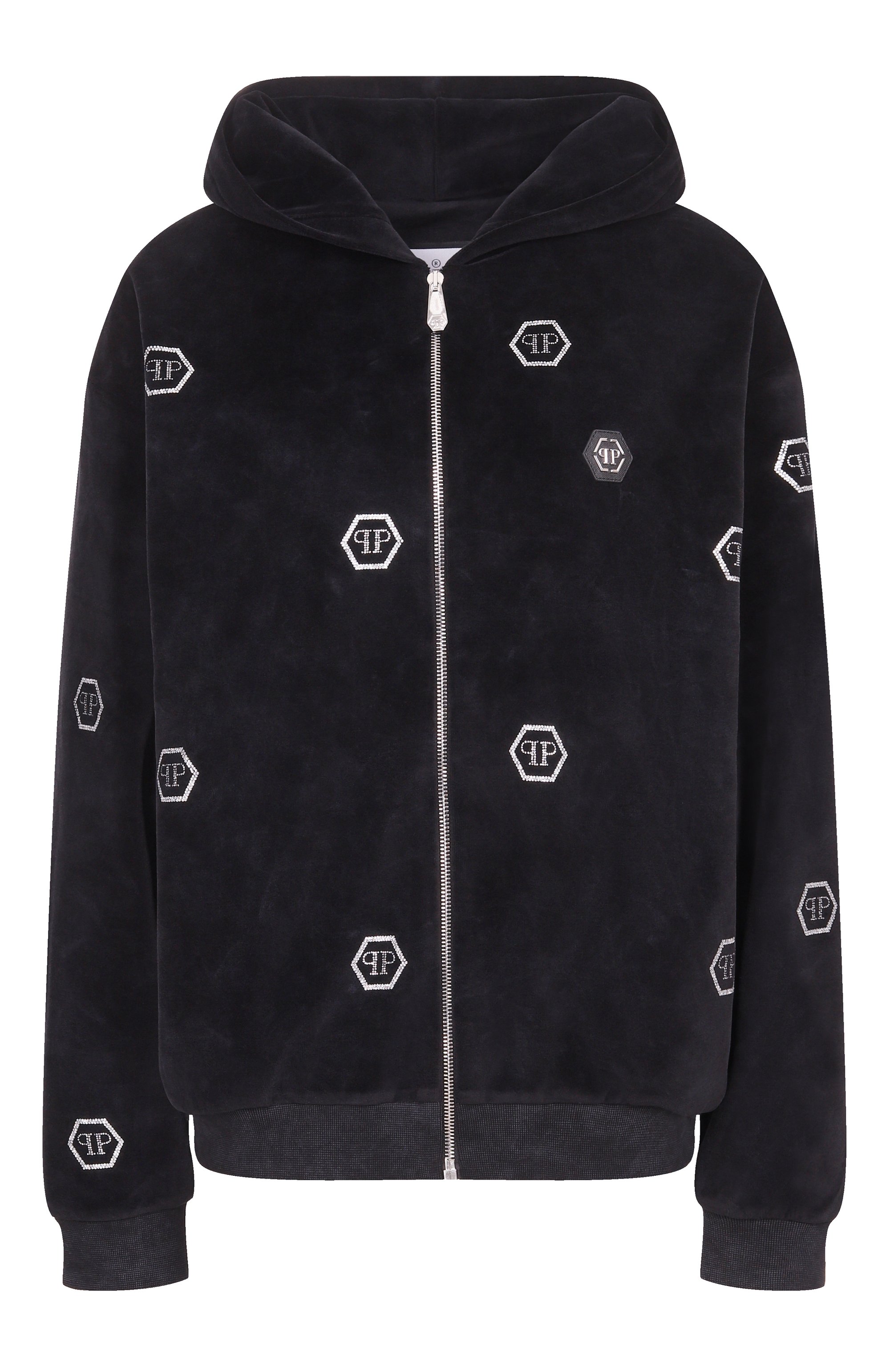 Хлопковая толстовка PHILIPP PLEIN, арт. SAFC WJB1932 PTE003N, фото 1