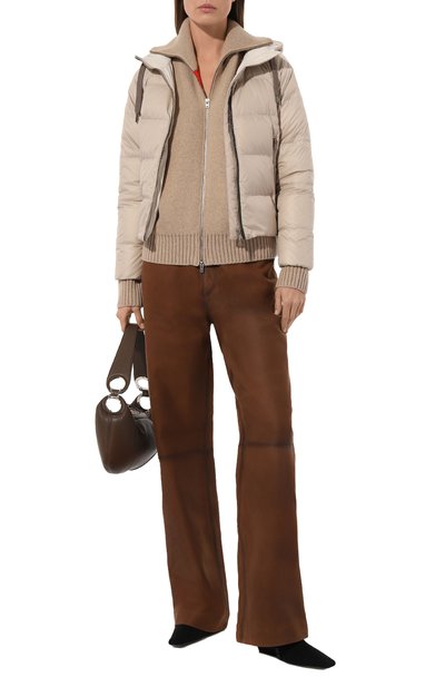 Пуховик BRUNELLO CUCINELLI темно-бежевого цвета по цене 310000 руб., арт. MH5042830, фото 2 Пуховик BRUNELLO CUCINELLI, арт. MH5042830, фото 2