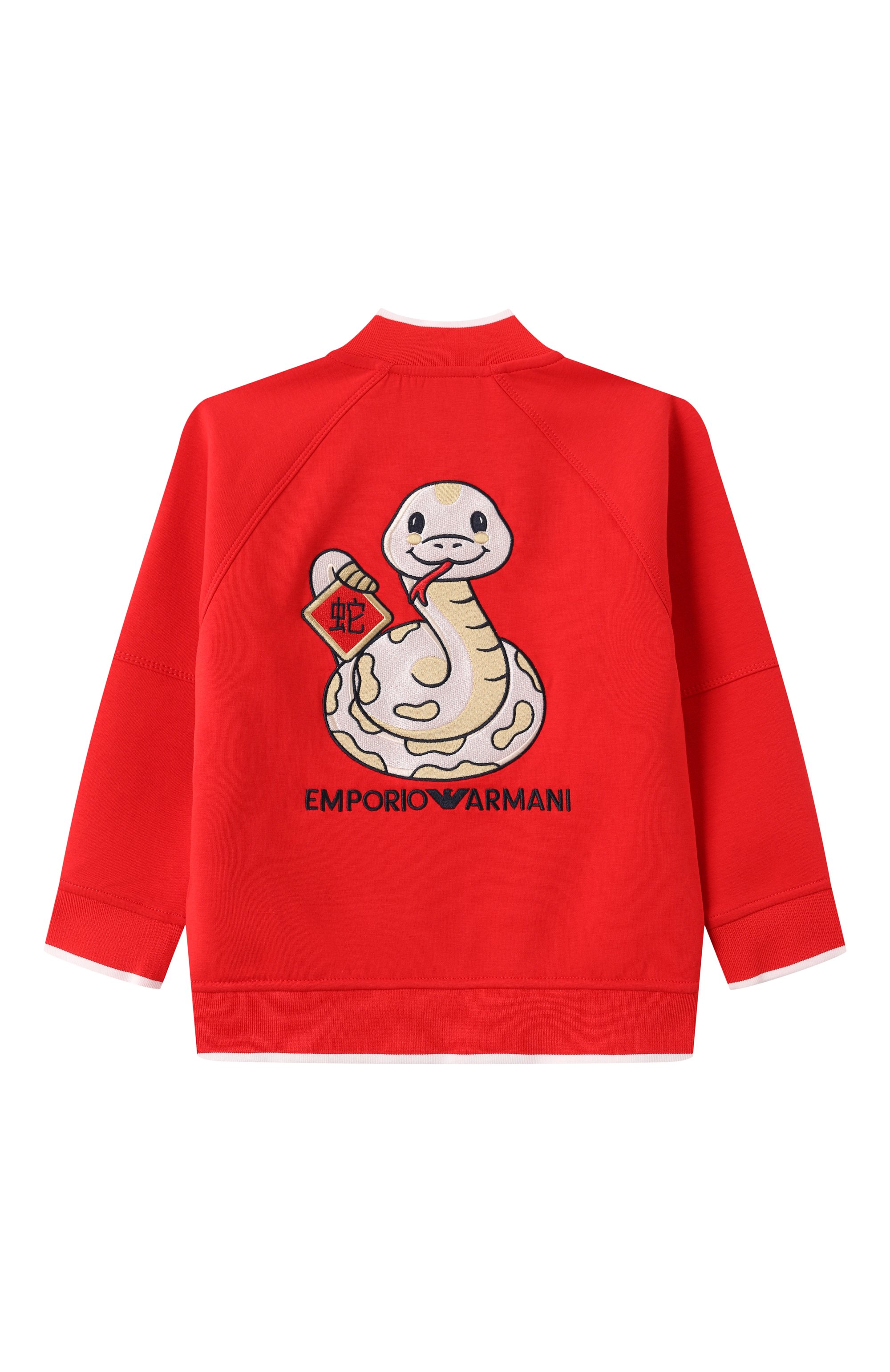 Хлопковая толстовка EMPORIO ARMANI, арт. EB000262/AF10126, фото 2