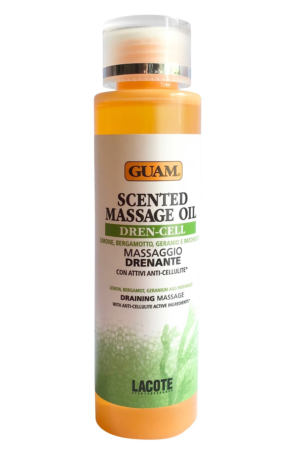 Аромамасло для тела массажное с дренажным эффектом (150ml) GUAM, арт. 8025021820347, фото 1